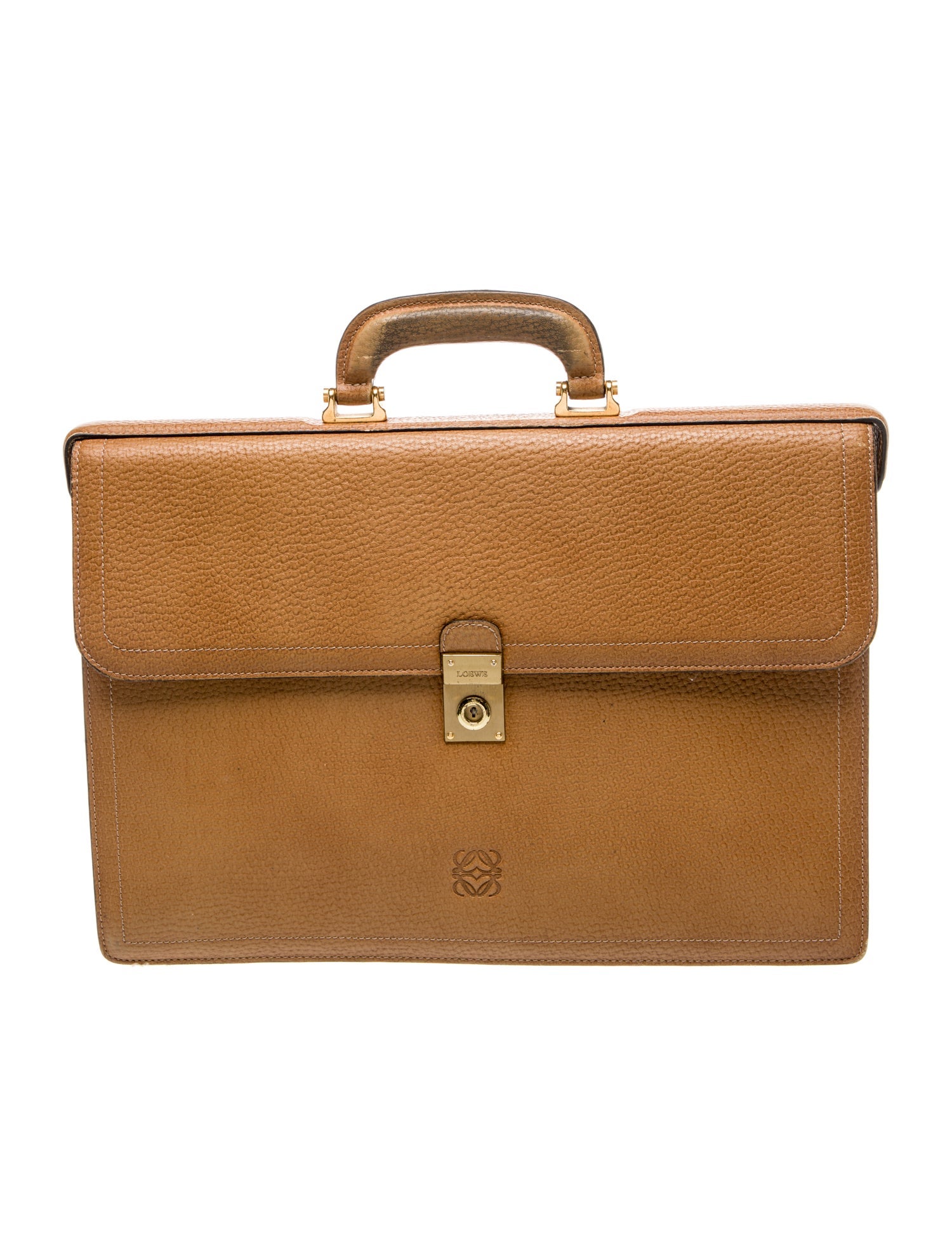 Loewe Signature Briefcase Vintage