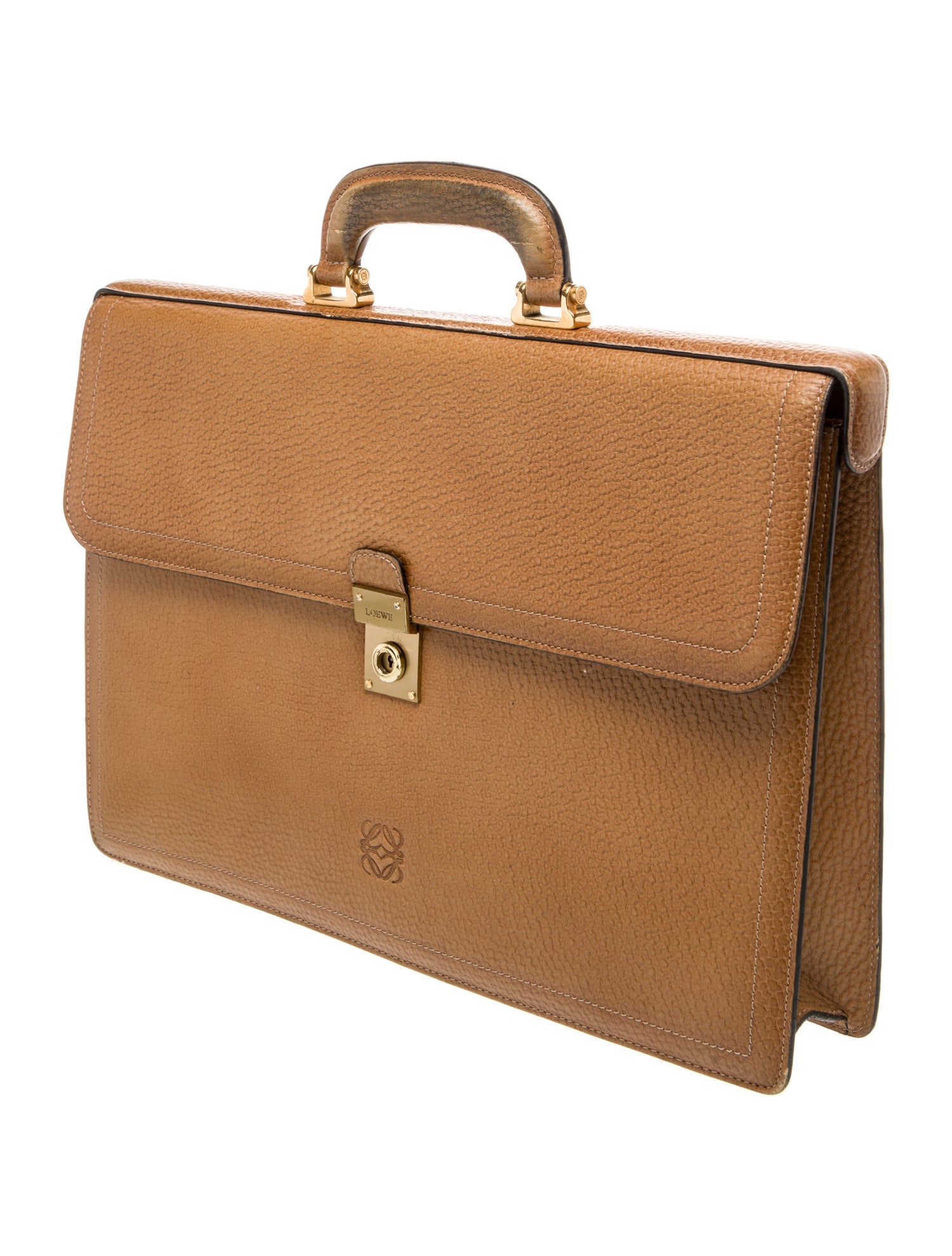 Loewe Signature Briefcase Vintage