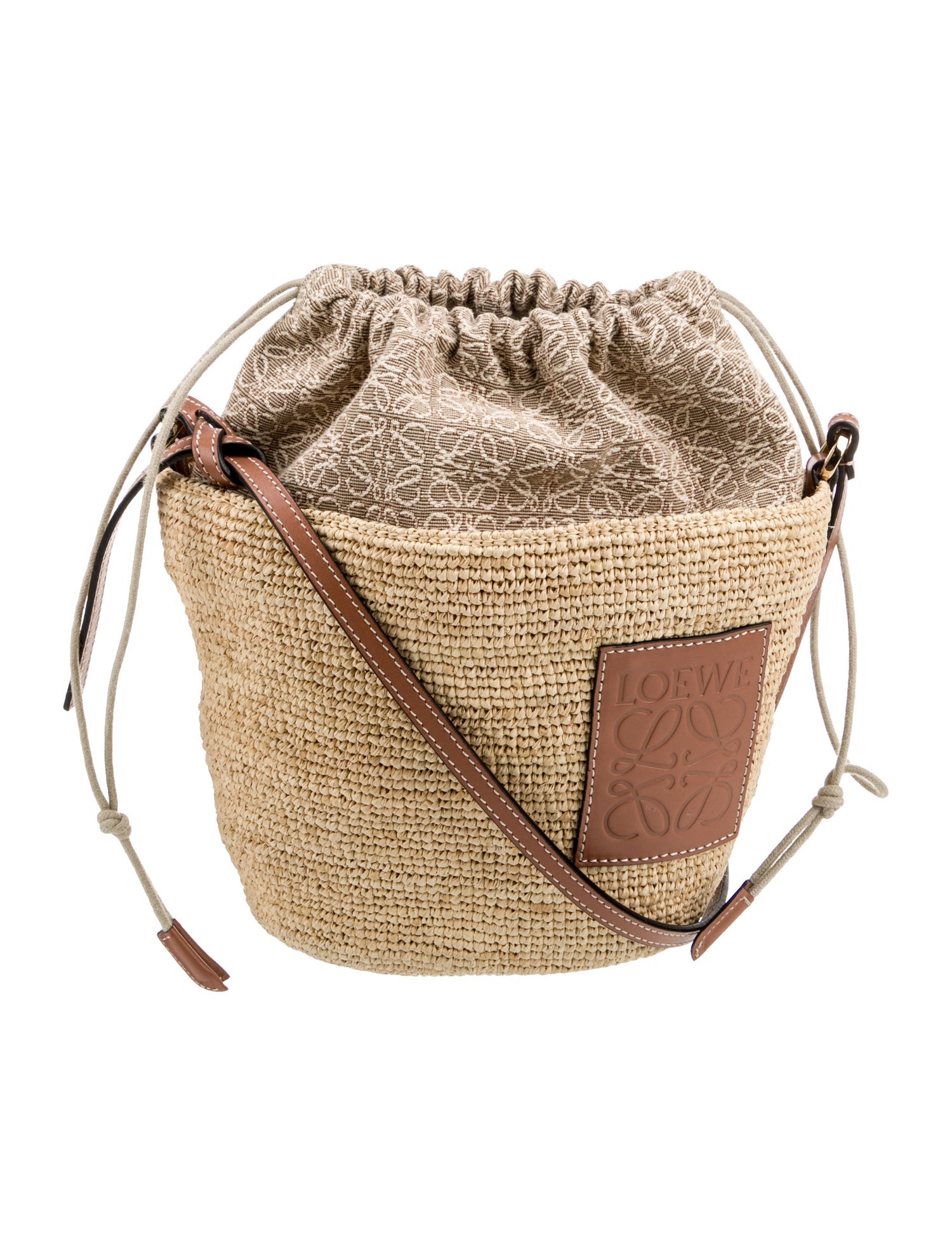 Loewe Raffia Basket 2023
