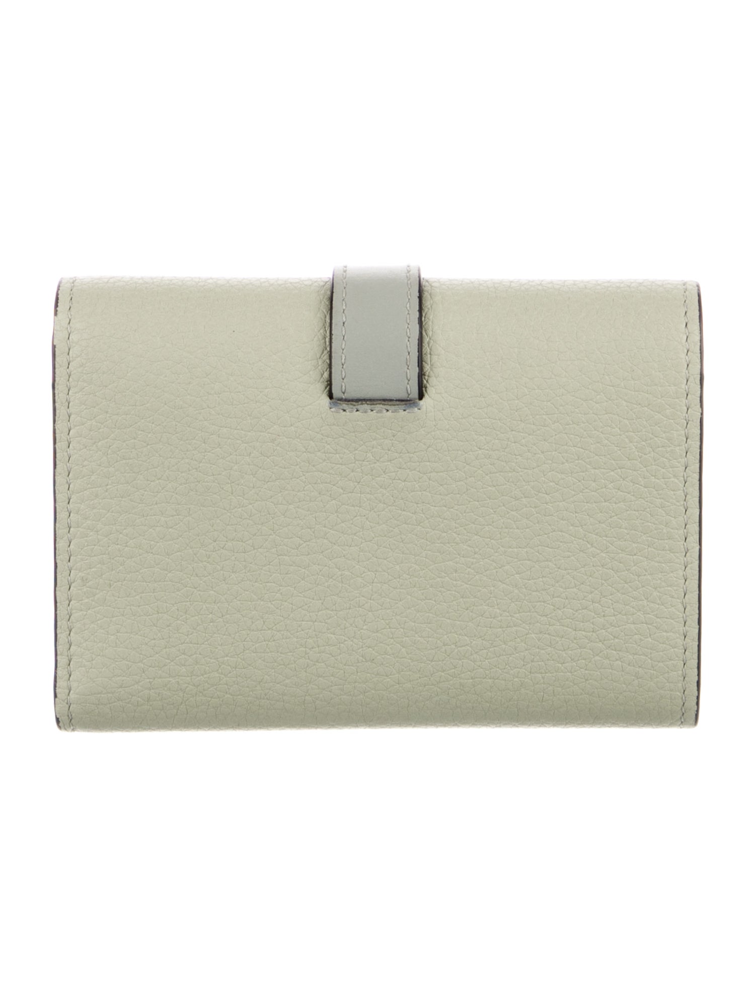 Loewe 2021 Leather French Purse