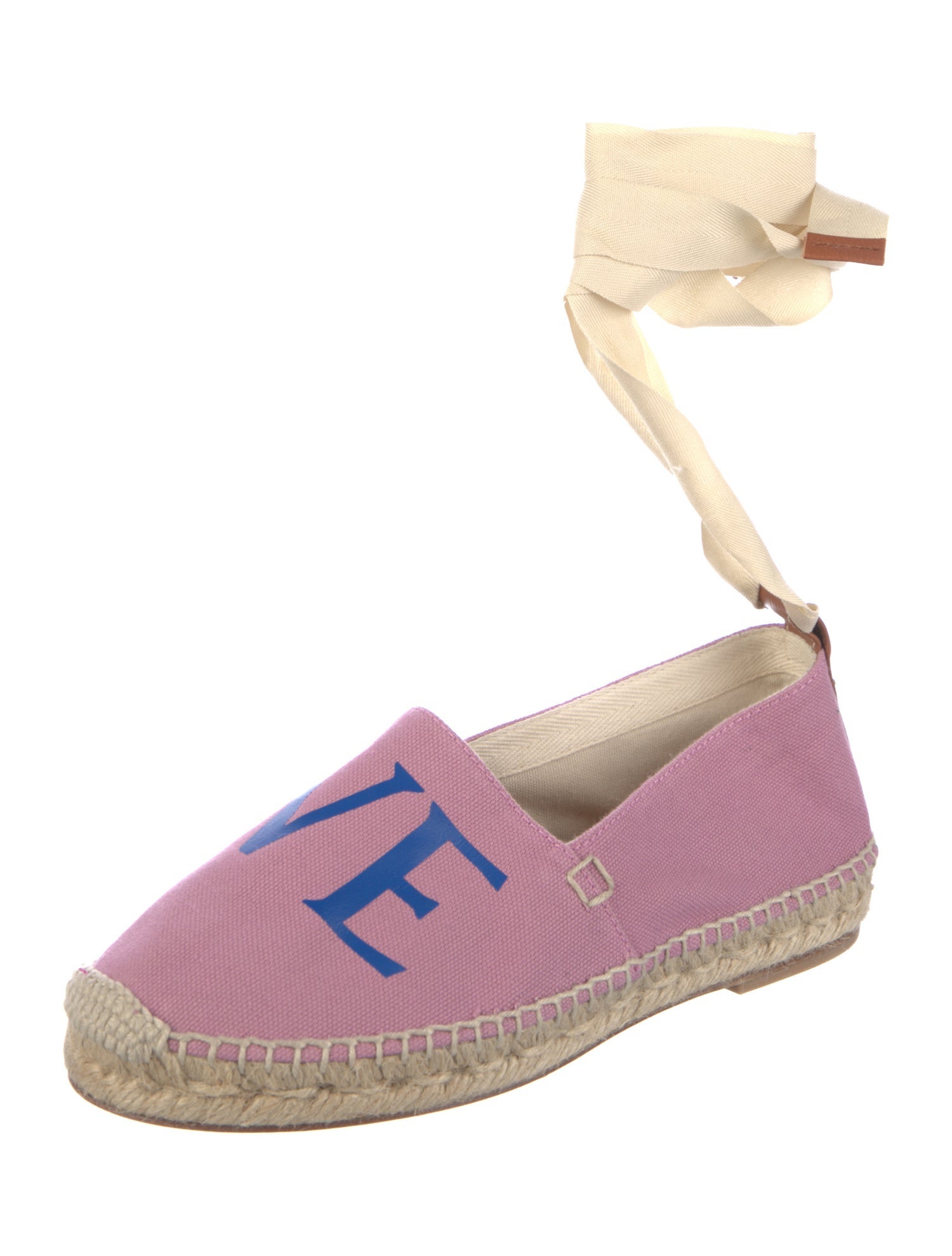 Loewe Canvas Printed Loafers