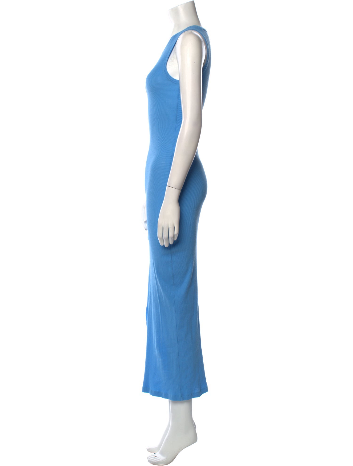 Loewe Crew Neck Midi Length Dress