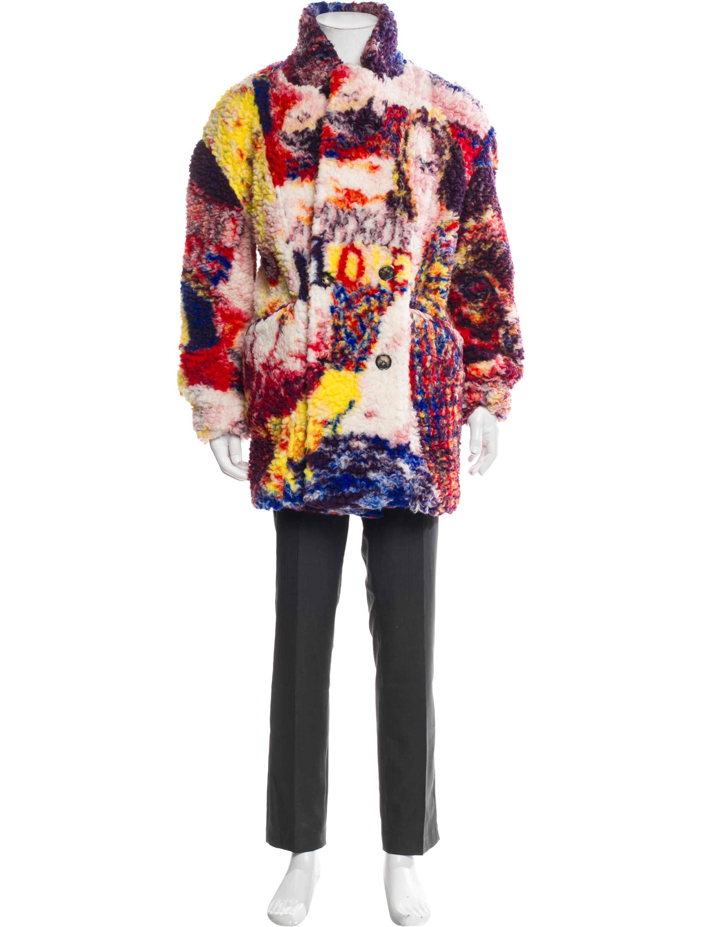 Loewe Tweed Pattern Parka w/ Tags