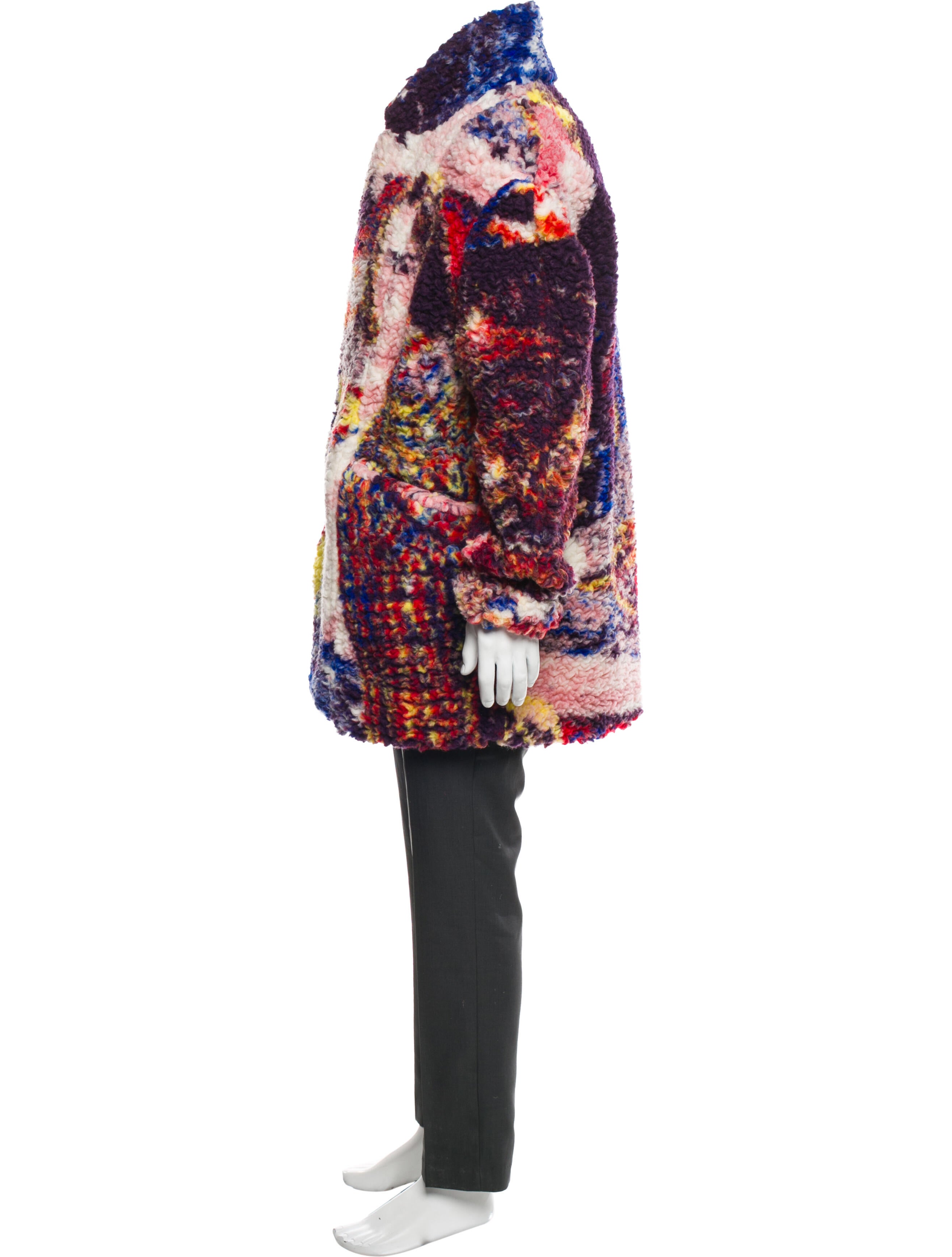 Loewe Tweed Pattern Parka w/ Tags