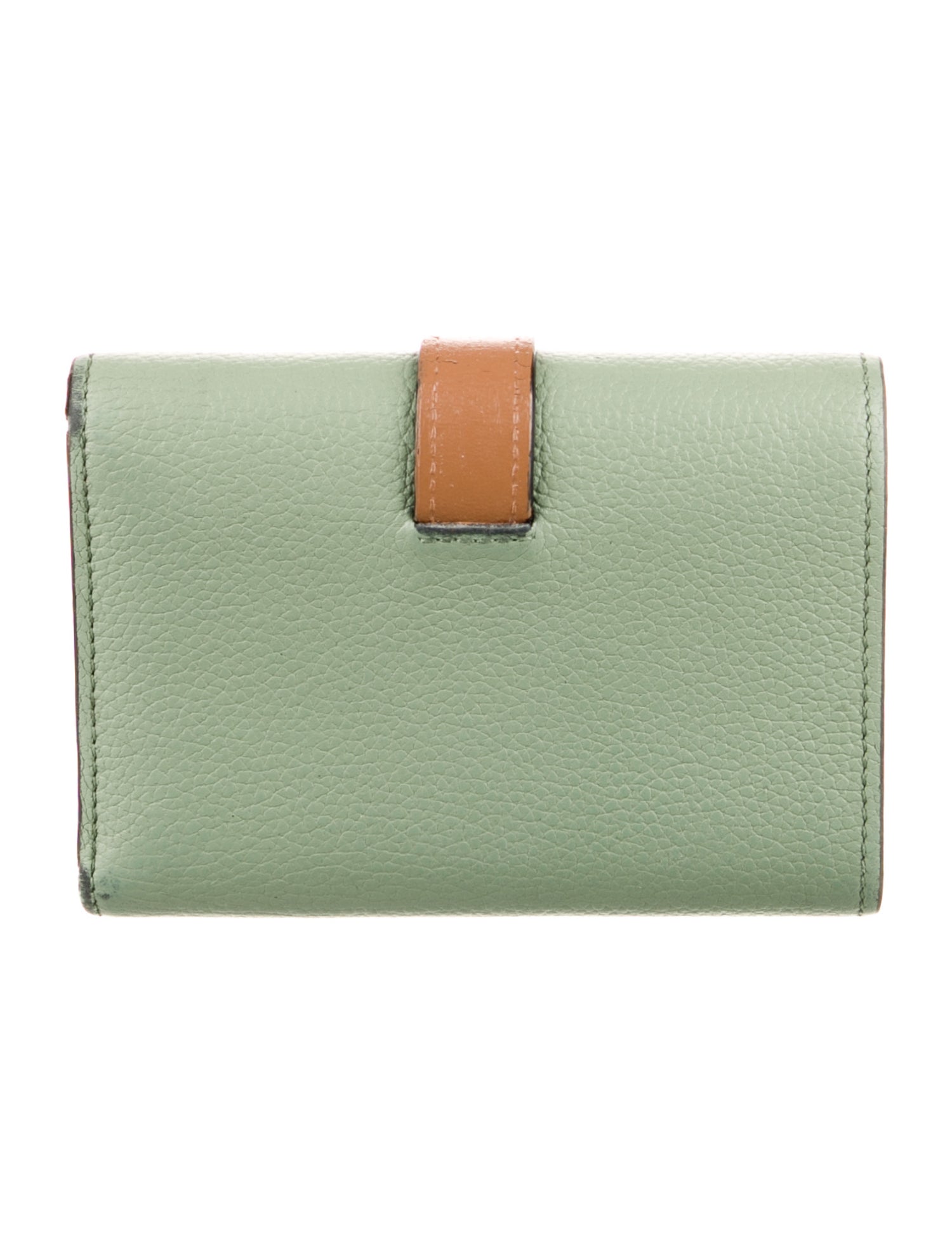 Loewe 2021 Tri Fold Anagram Compact Wallet