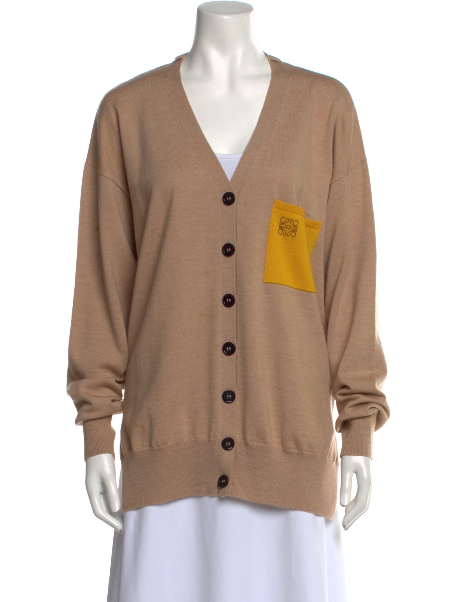 Loewe Anagram Pocket Wool Sweater