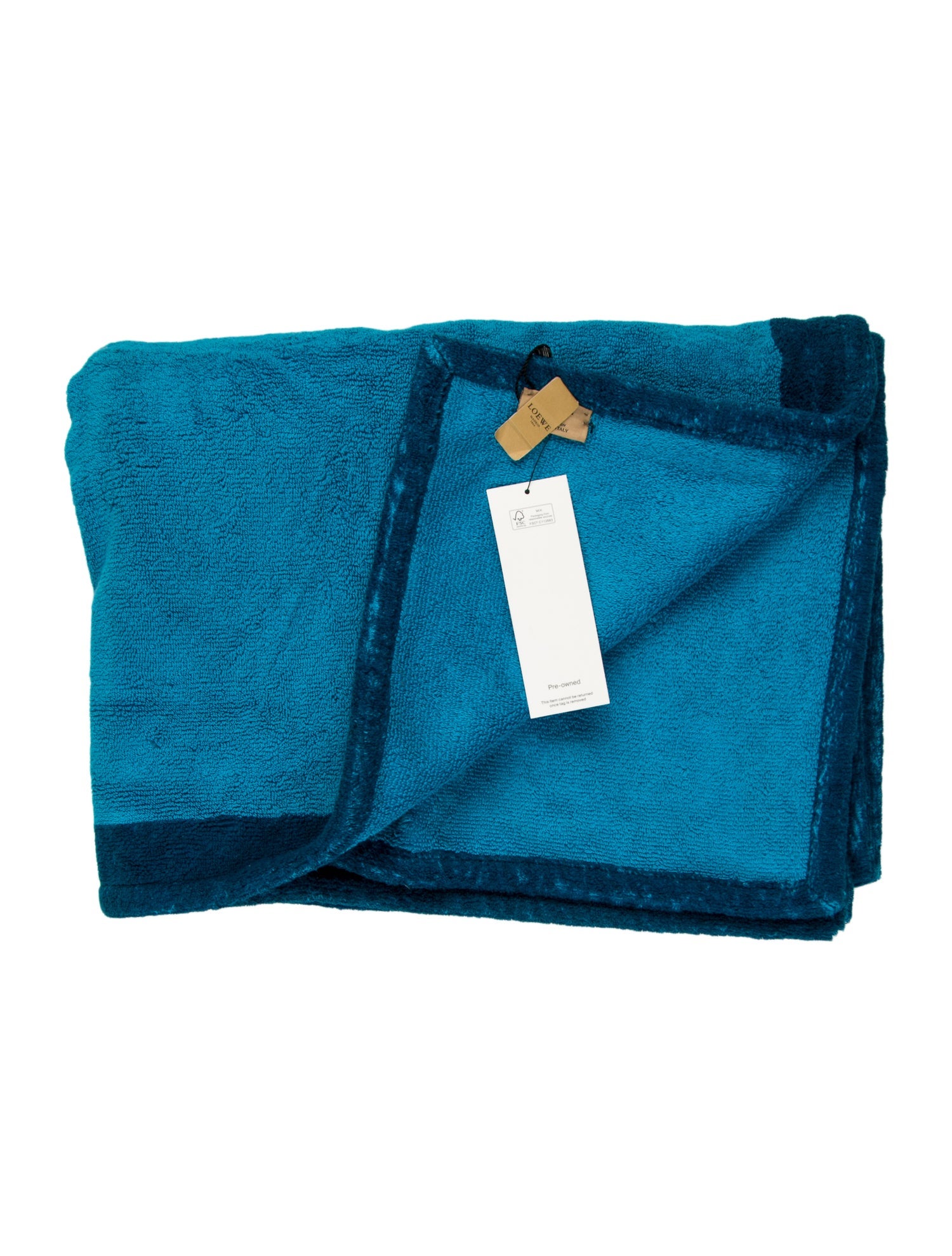 Loewe Vintage Anagram Pocket Beach Towel