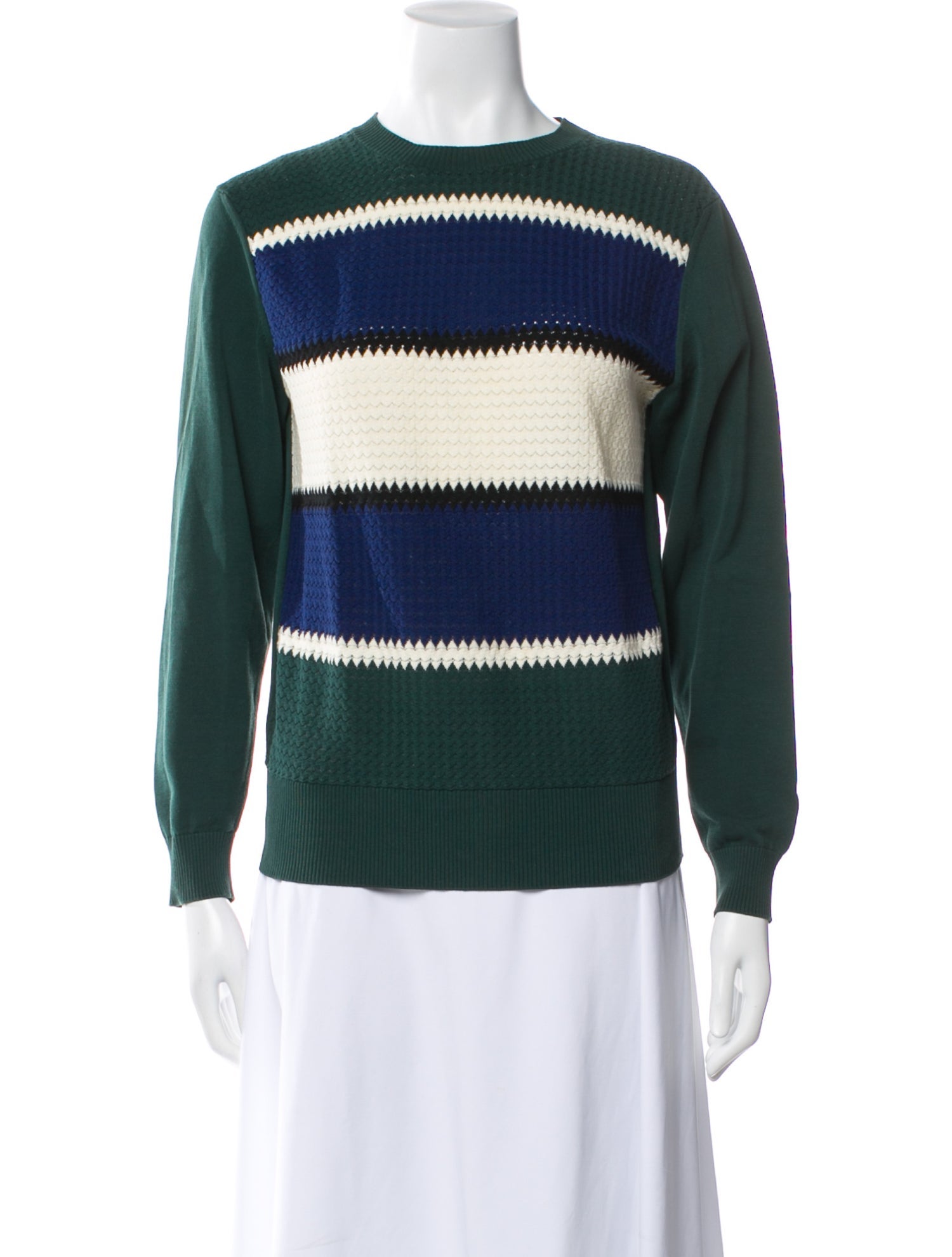 Loewe Striped Crew Neck Sweater