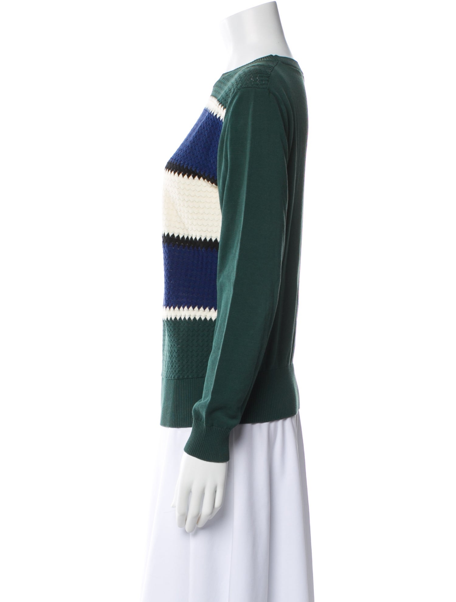 Loewe Striped Crew Neck Sweater