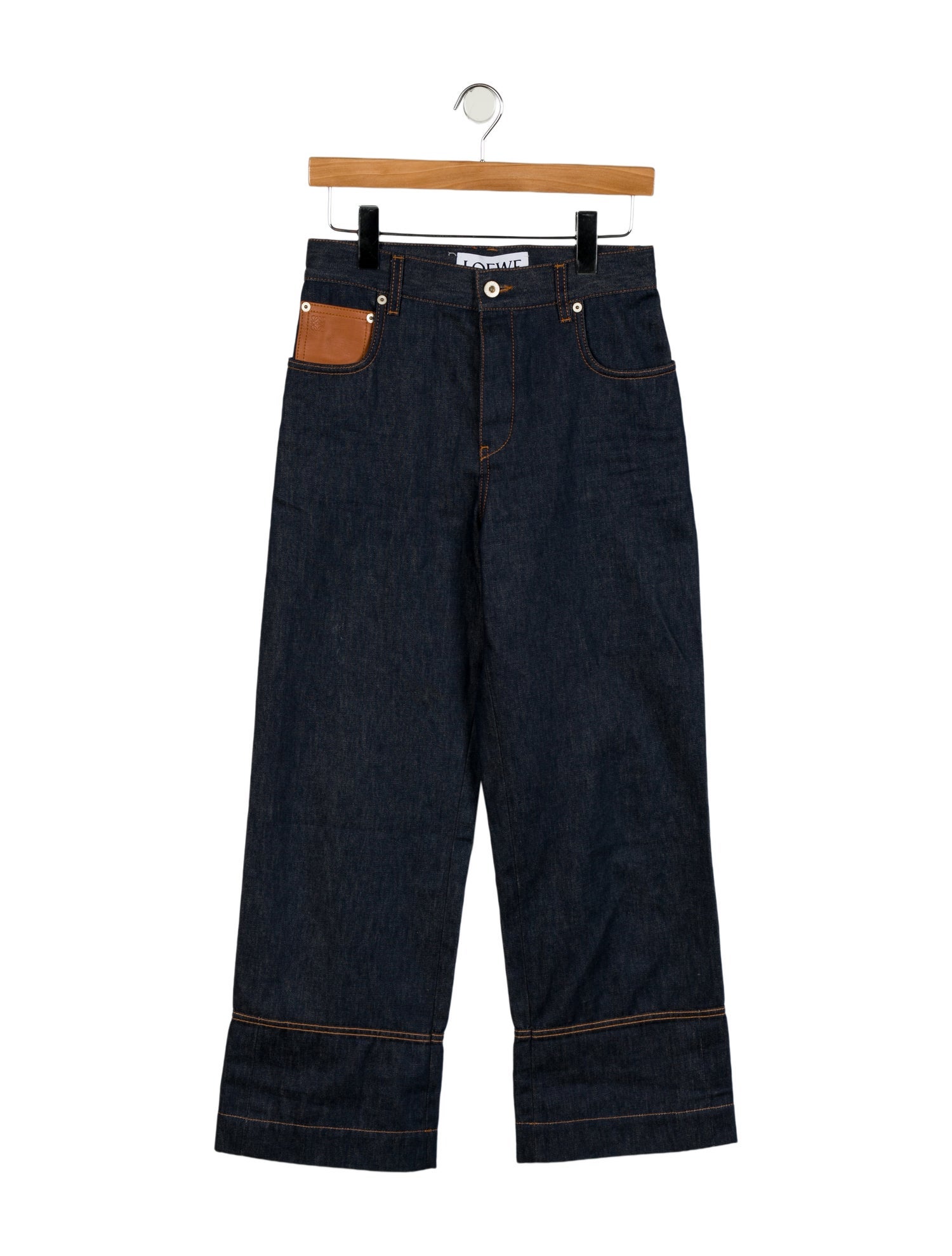 Loewe High-Rise Wide Leg Jeans
