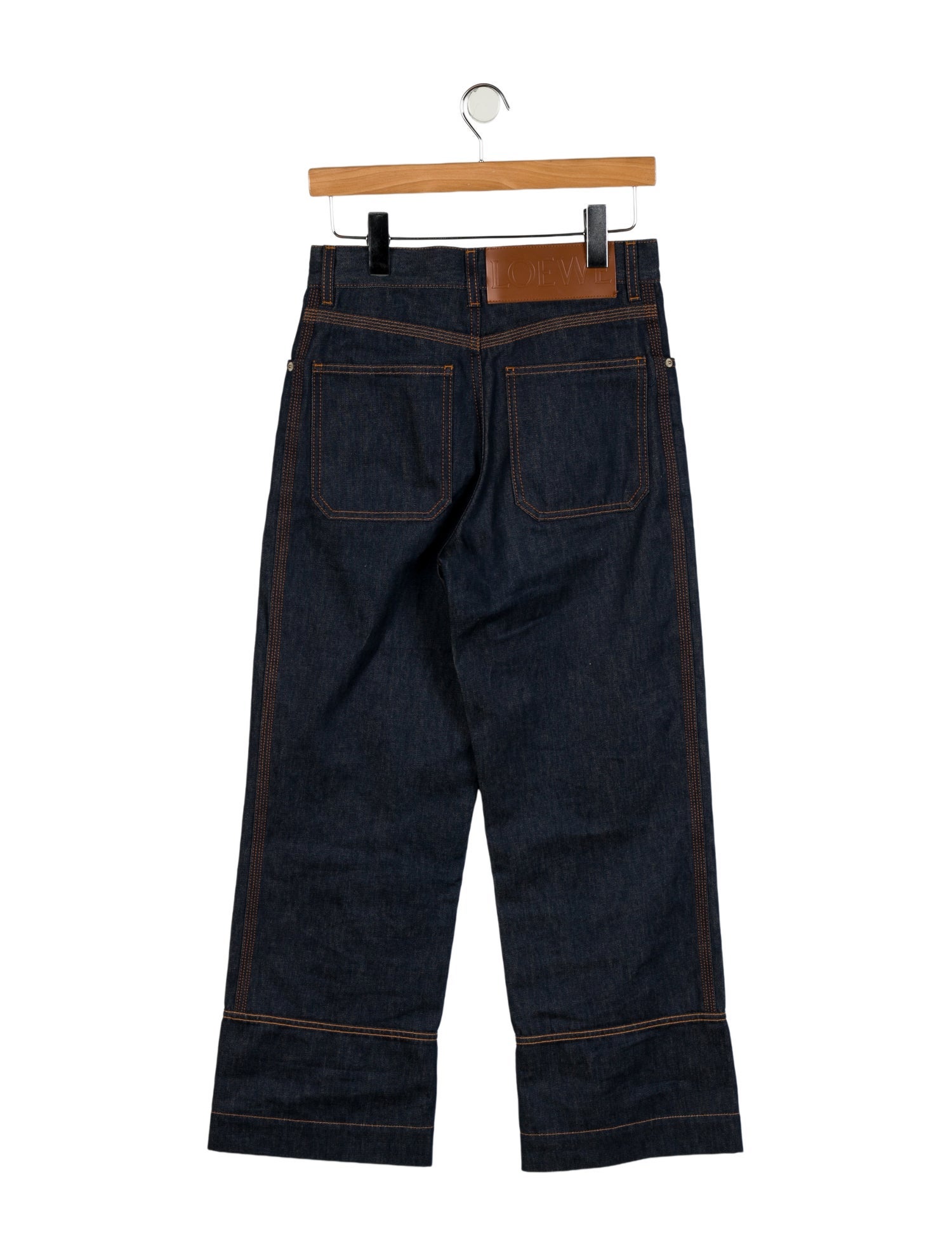 Loewe High-Rise Wide Leg Jeans