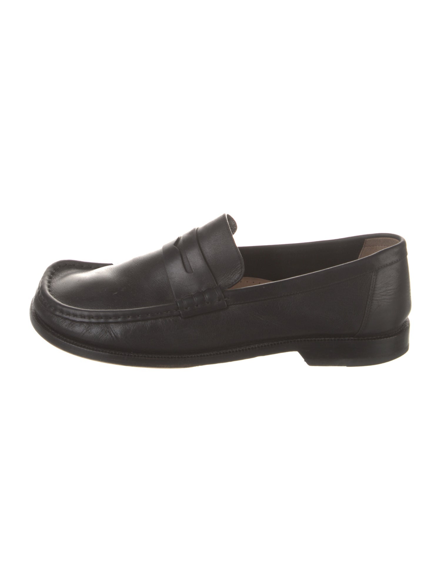 Loewe Leather Dress Loafers