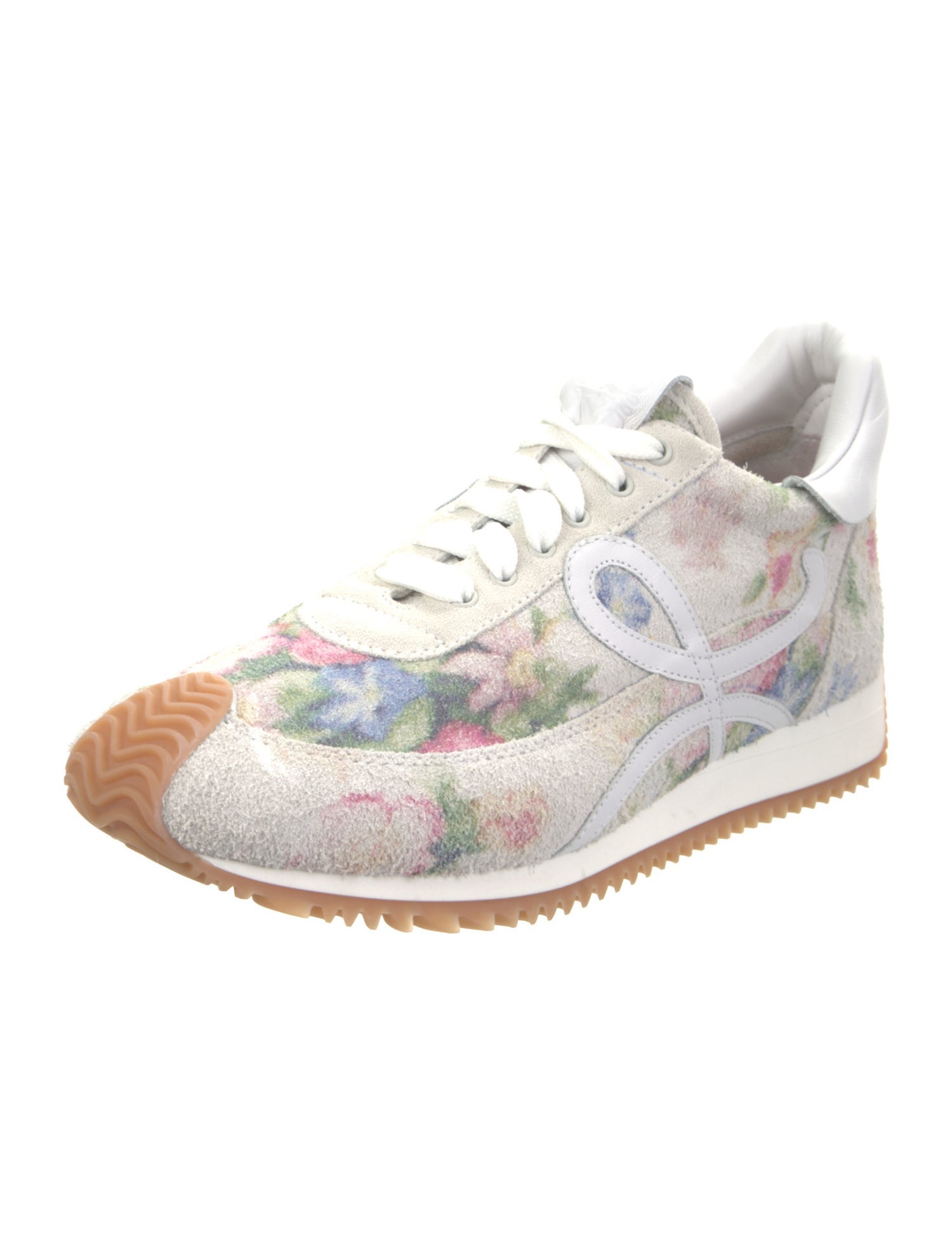 Loewe Suede Printed Sneakers