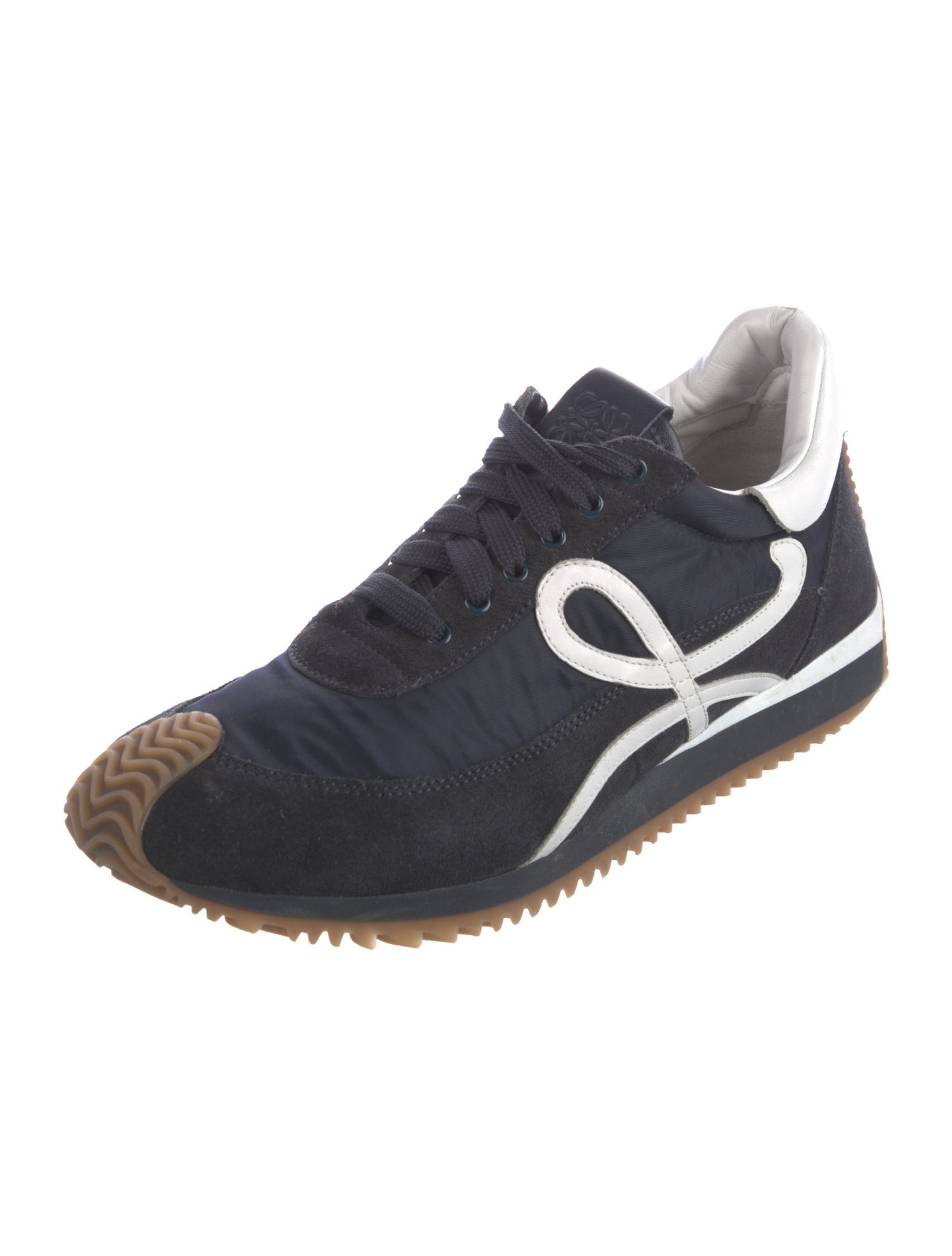 Loewe Suede Printed Sneakers