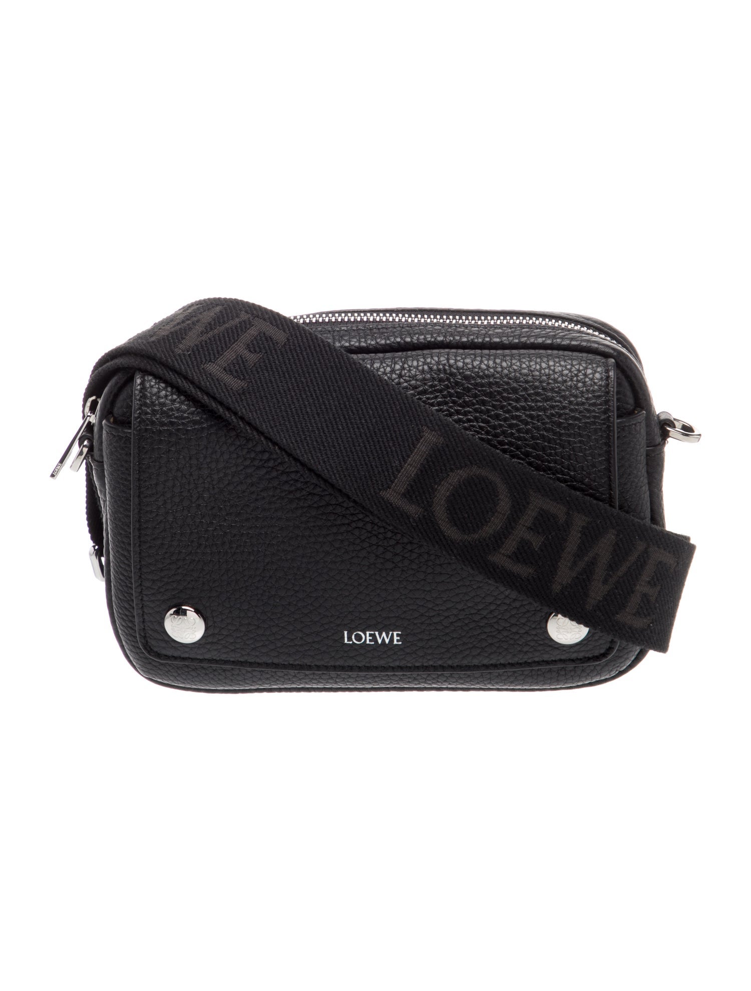 Loewe Leather Pebble Messenger Small 2025