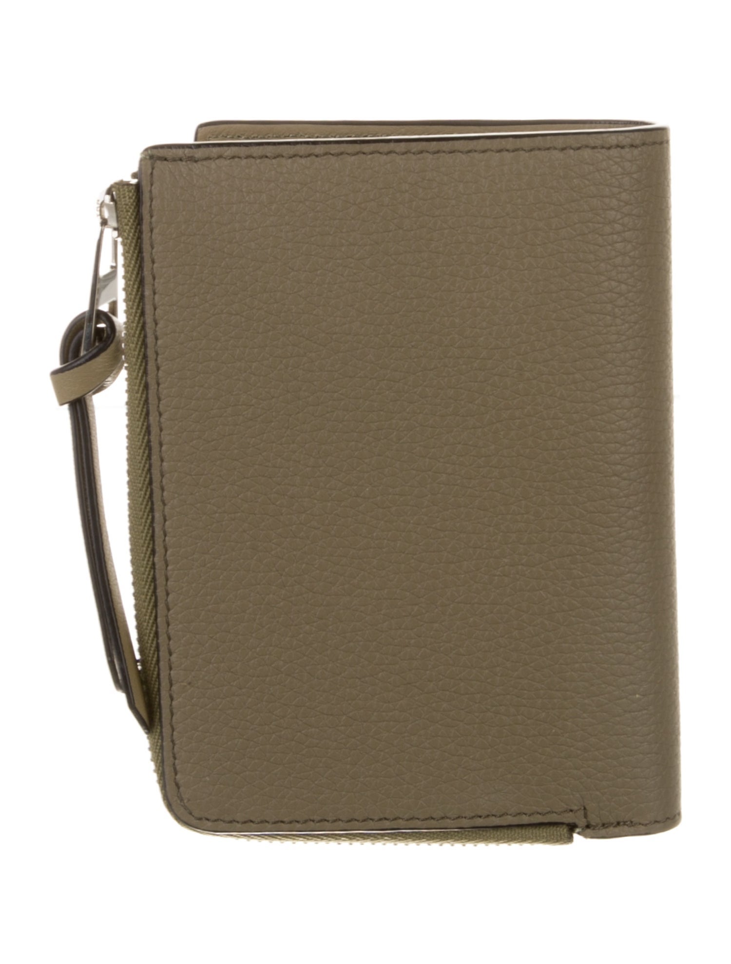 Loewe 2022 Vertical Anagram Compact Wallet