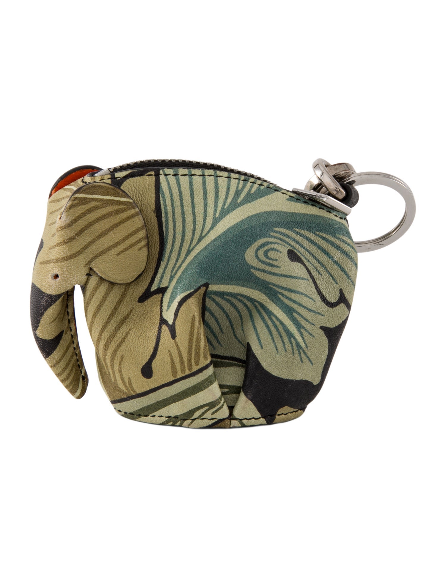 Loewe Pattern Print Leather Coin Purse