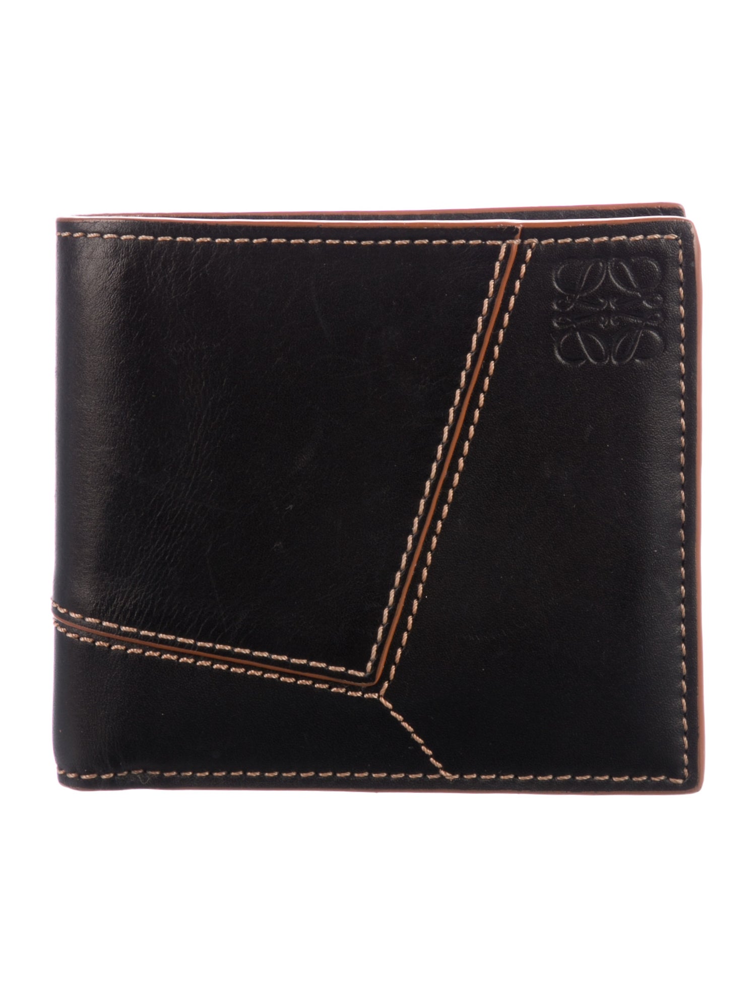 Loewe 2023 Puzzle Stitches Bifold Bifold Wallet