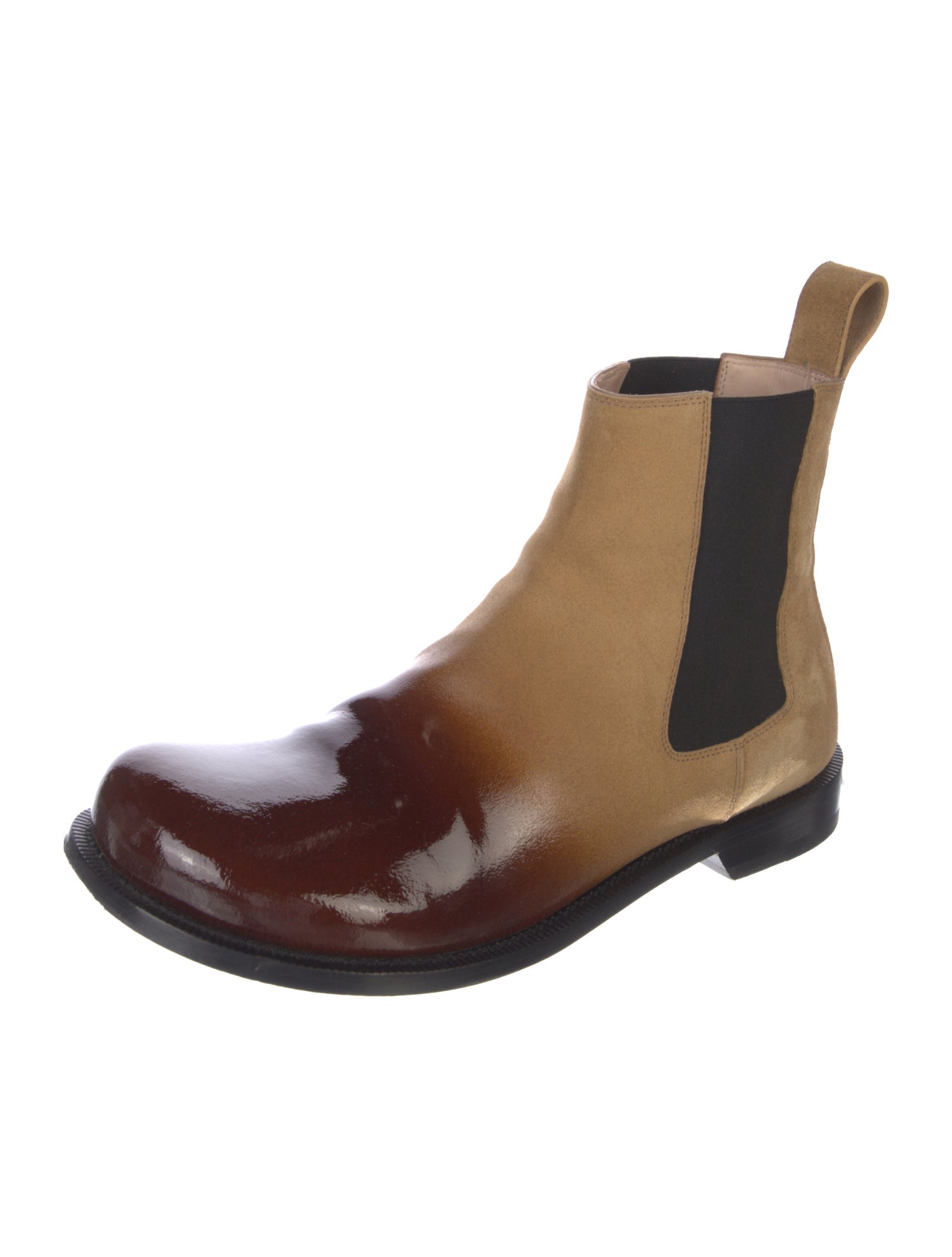 Loewe Leather Chelsea Boots