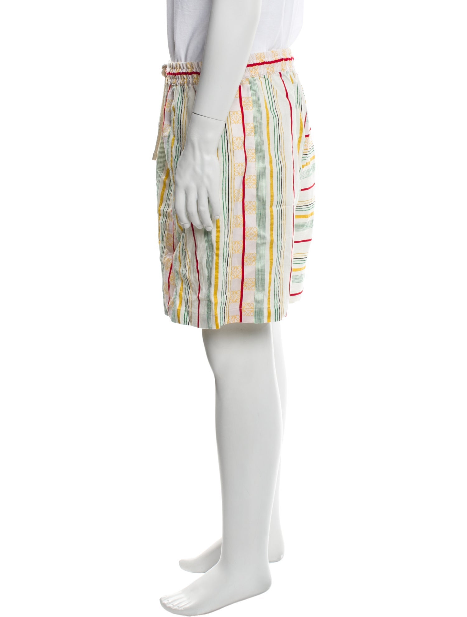 Loewe Paula's Ibiza Striped Jogger Shorts