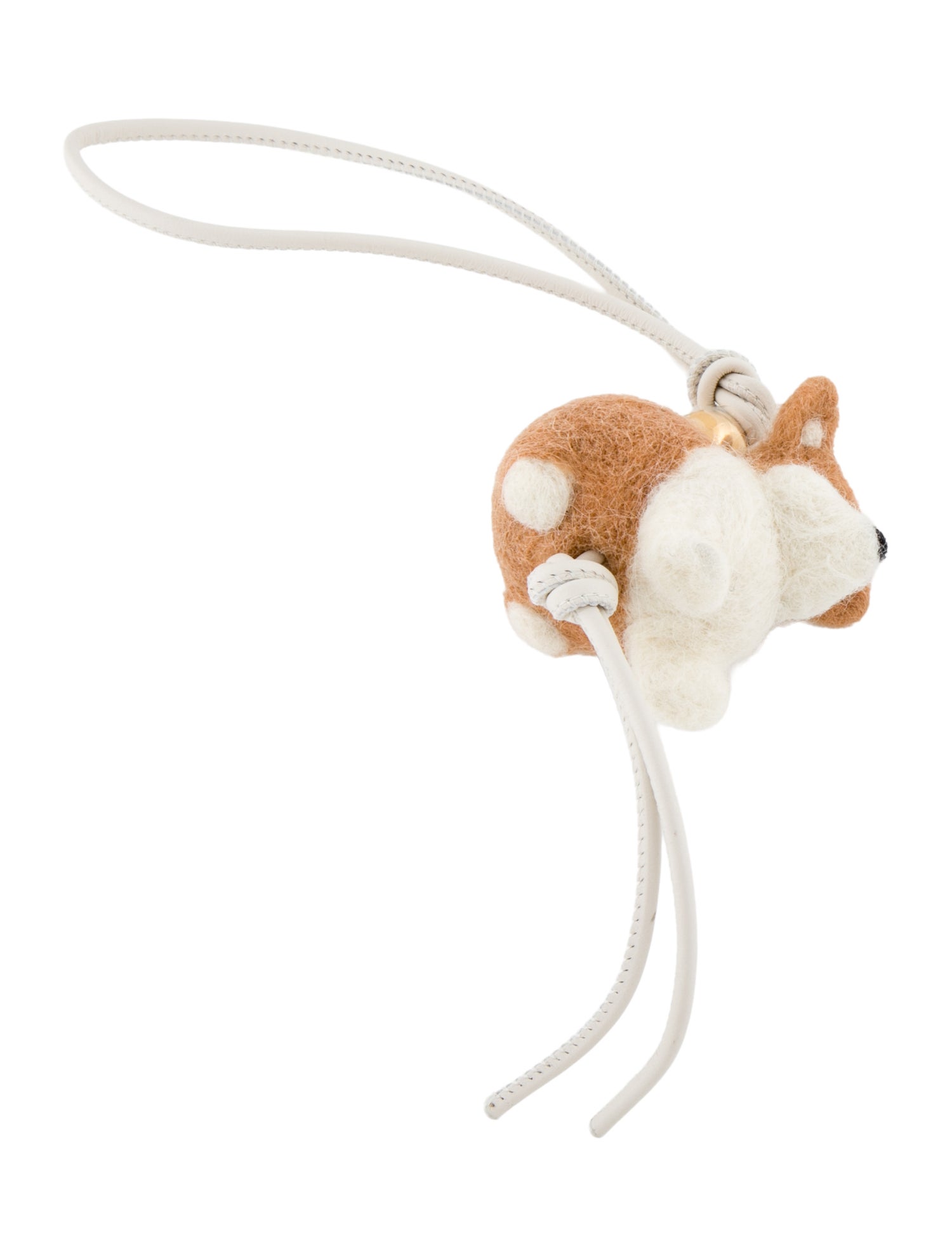 Loewe Felt Puppy Charm w/Tags
