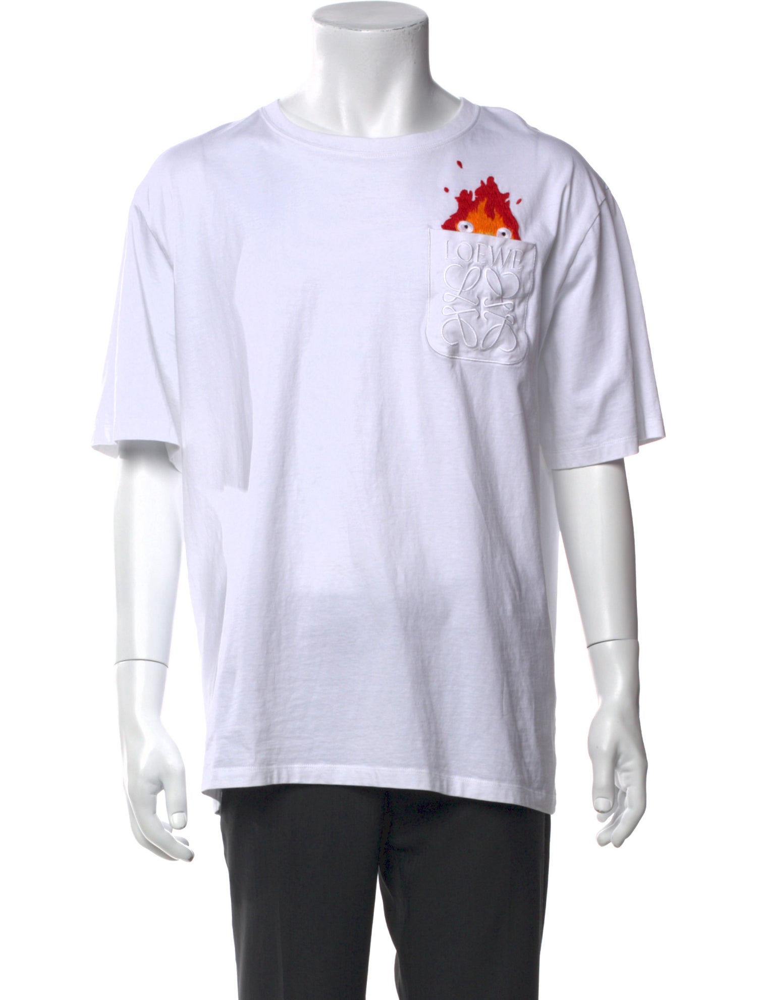 Loewe Graphic Print Crew Neck T-Shirt