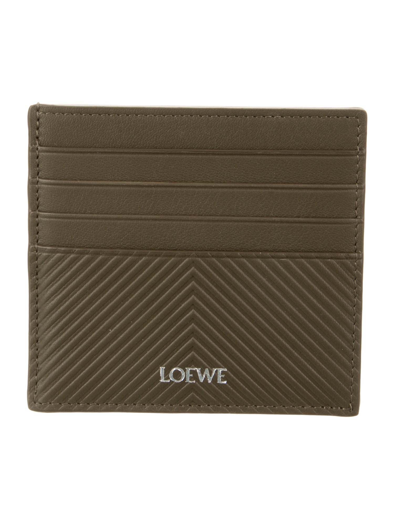 Loewe 2024 Embossed Leather Card Holder
