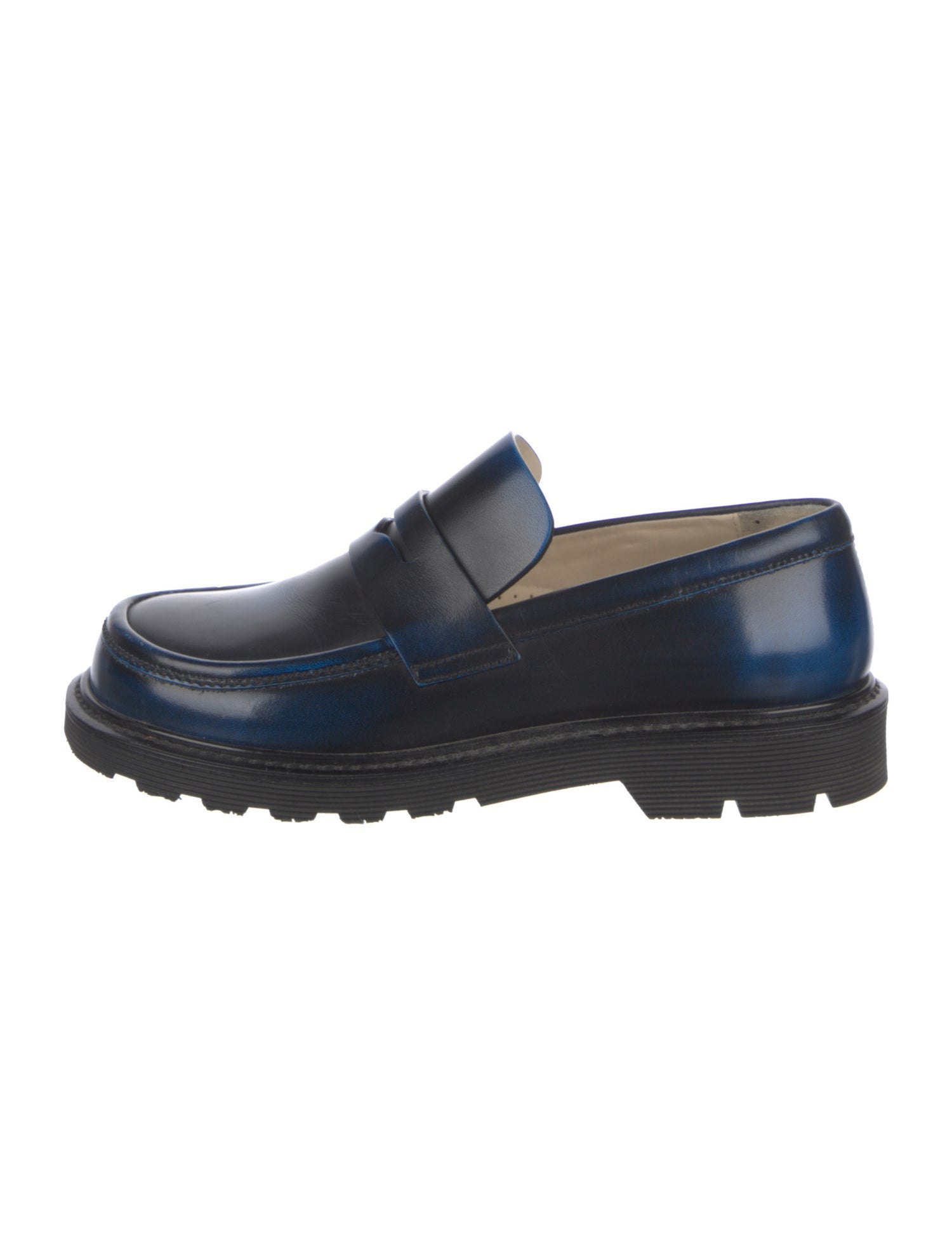 Loewe Leather Loafers