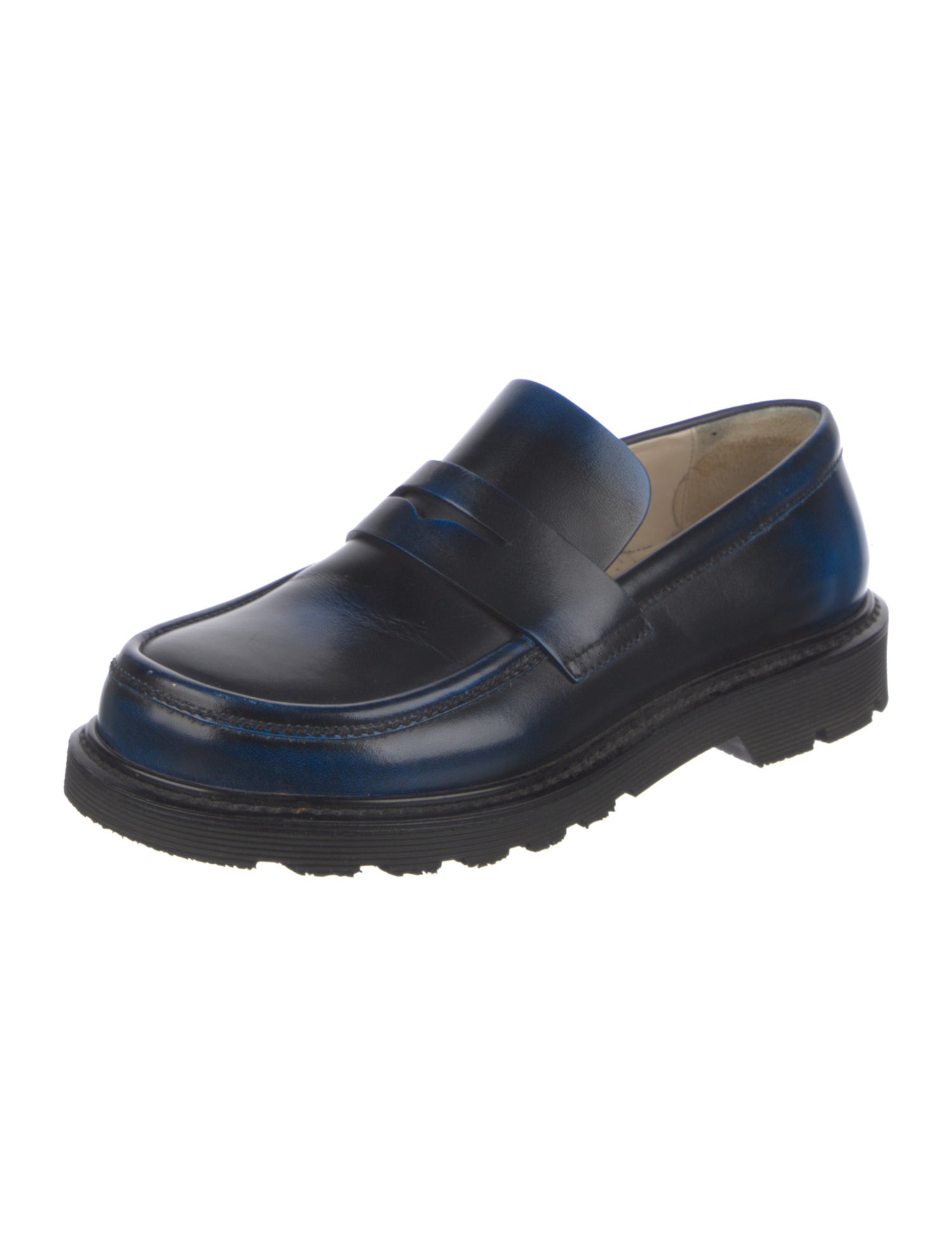 Loewe Leather Loafers