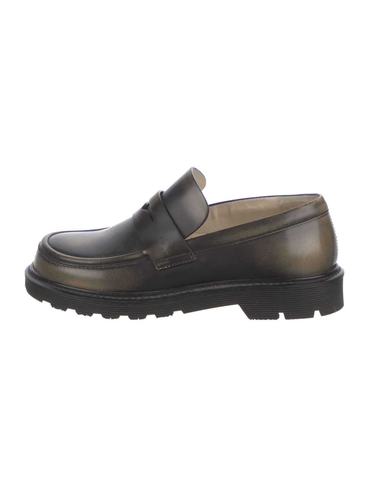 Loewe Leather Loafers