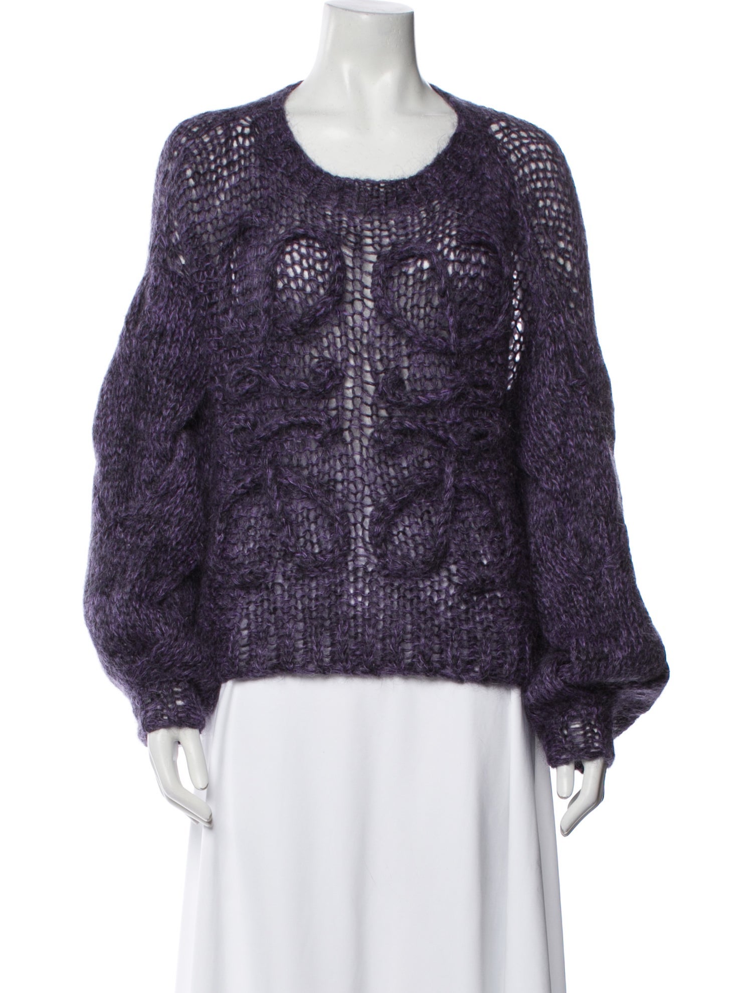 Loewe Anagram Mohair Sweater