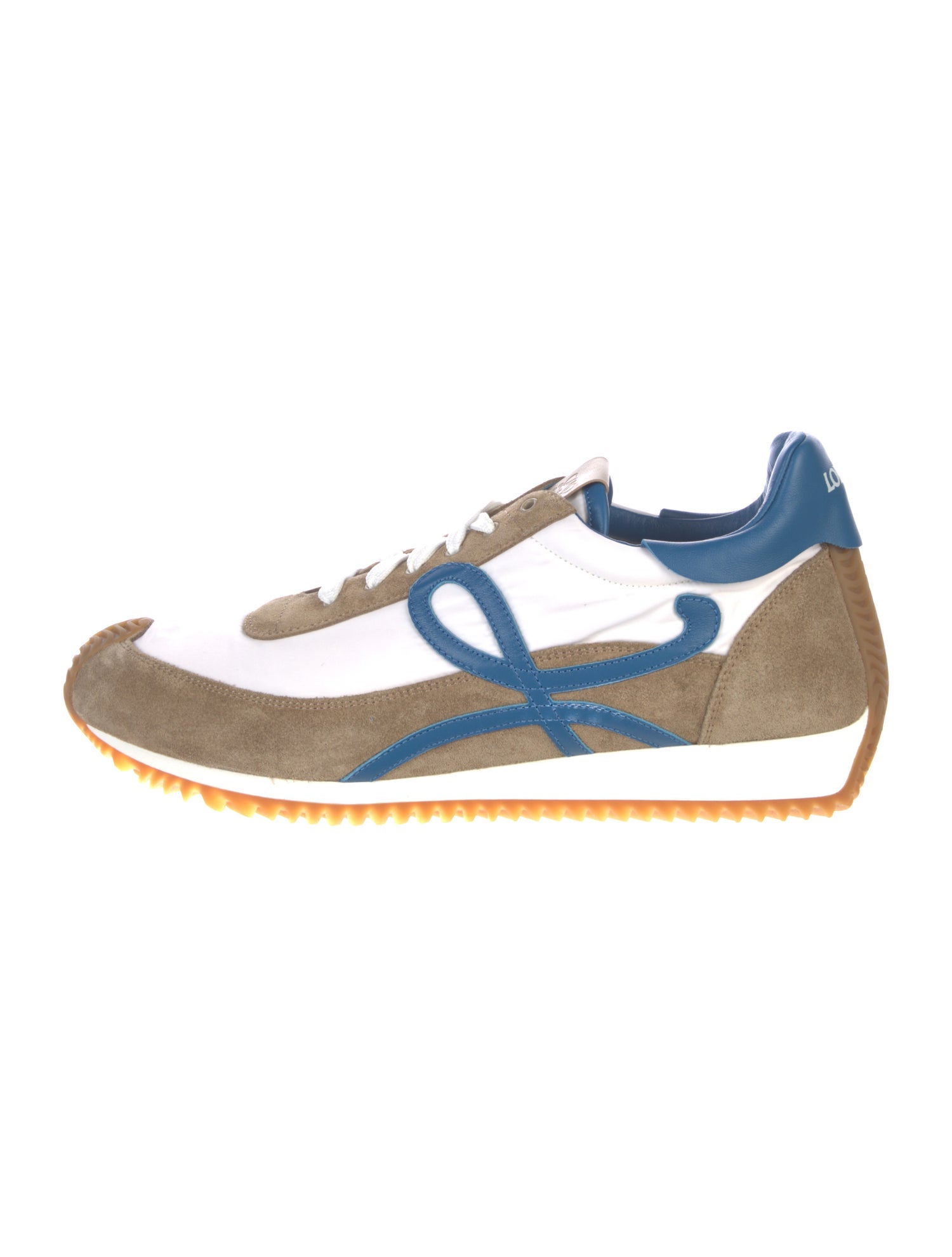 Loewe Suede Printed Sneakers w/ Tags