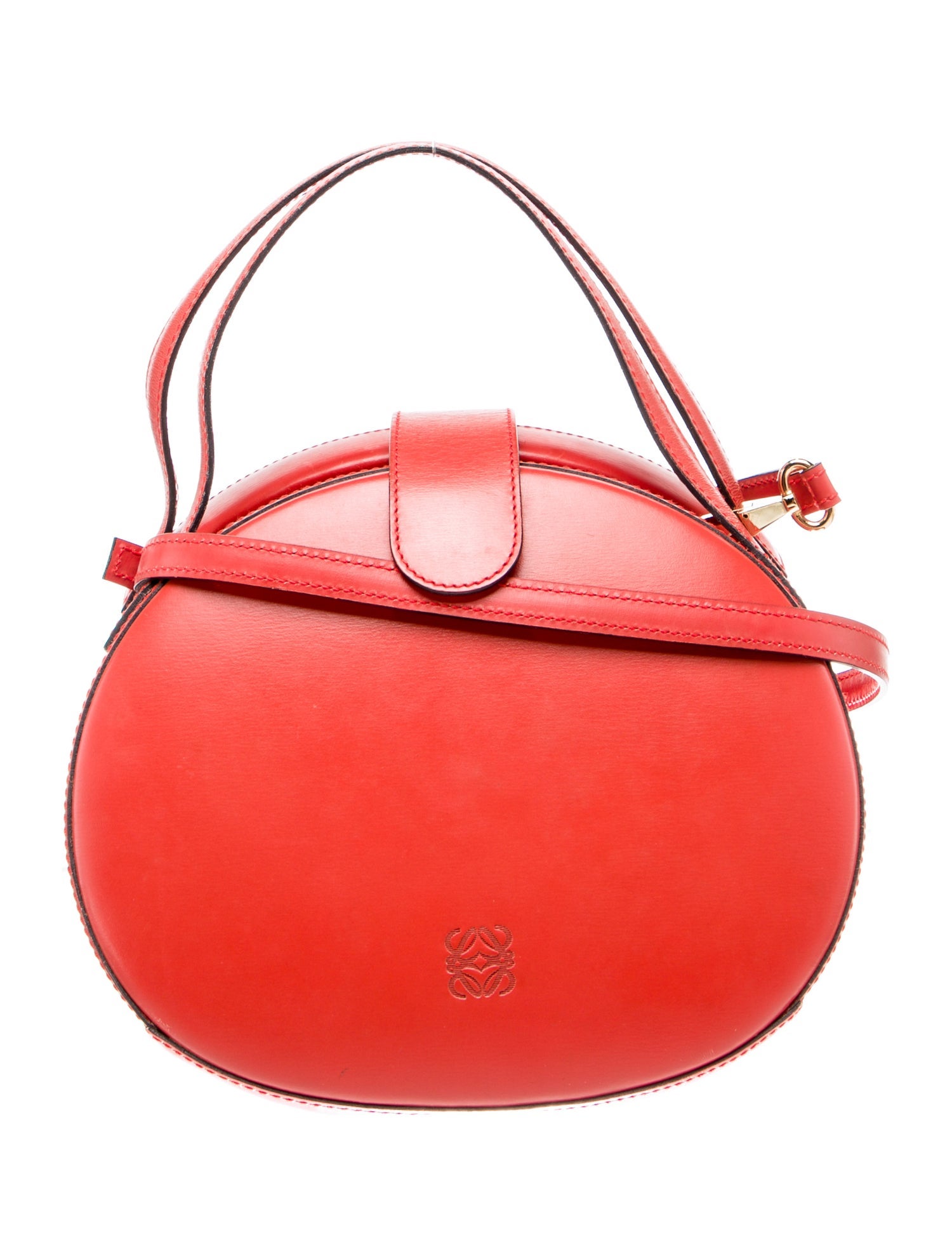 Loewe Leather Top Handle Bag