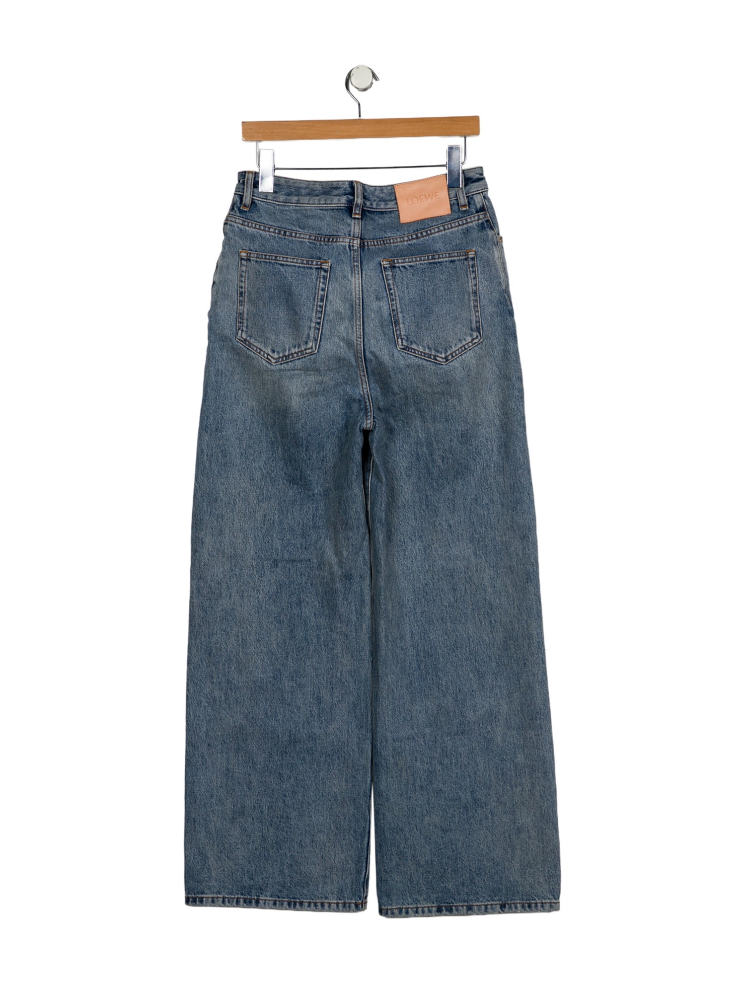 Loewe High-Rise Wide Leg Jeans