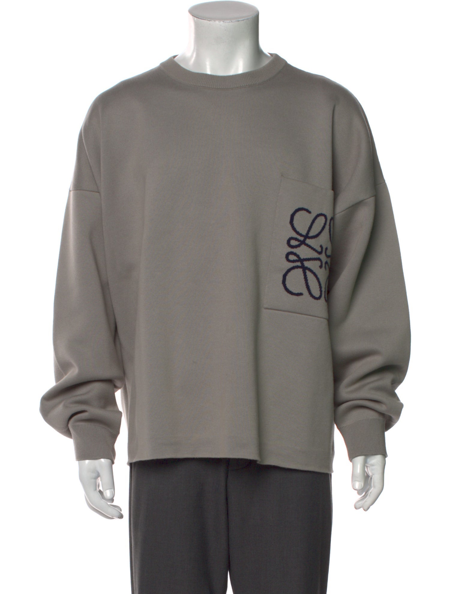 Loewe Graphic Print Crew Neck Pullover w/ Tags