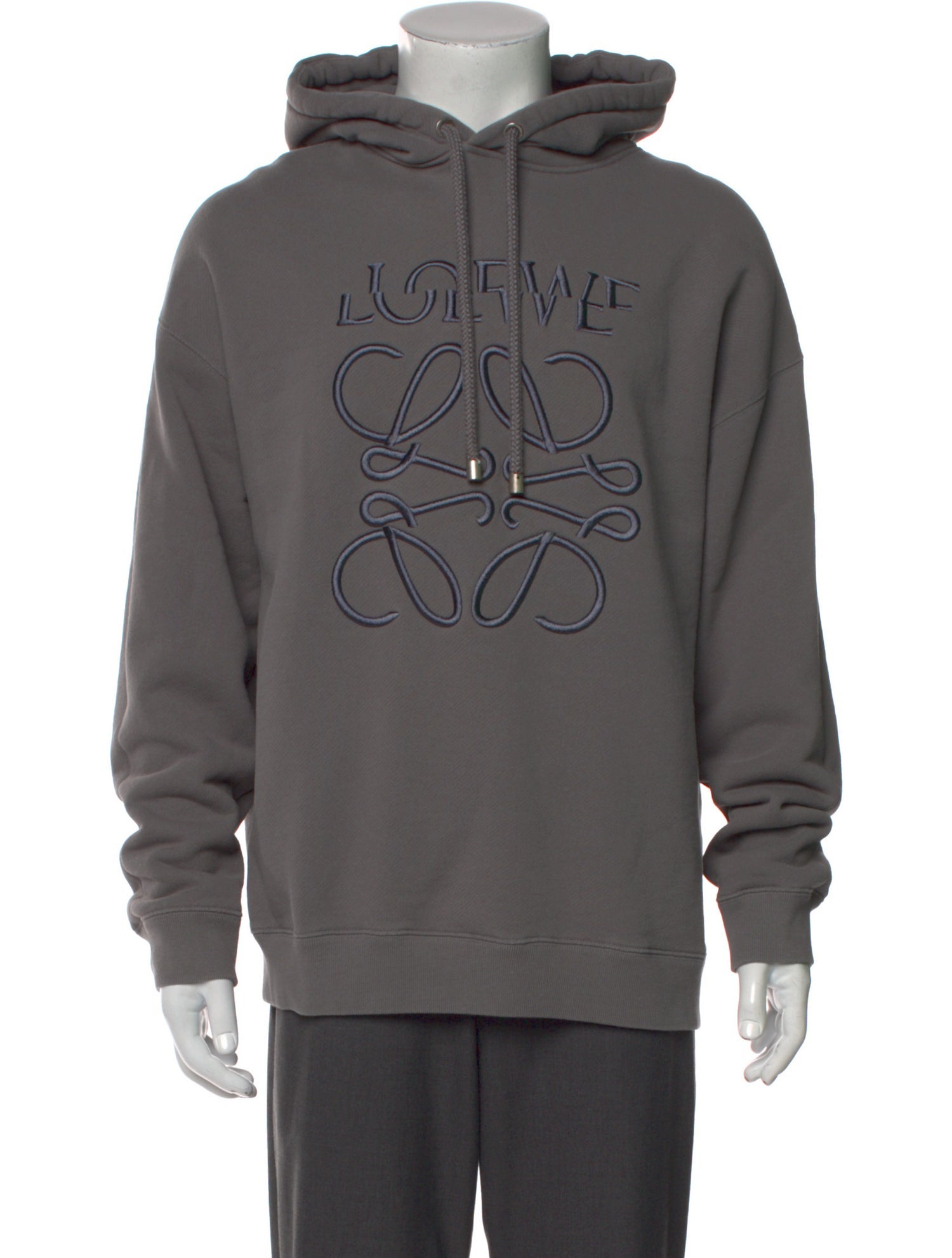 Loewe Graphic Print Crew Neck Hoodie