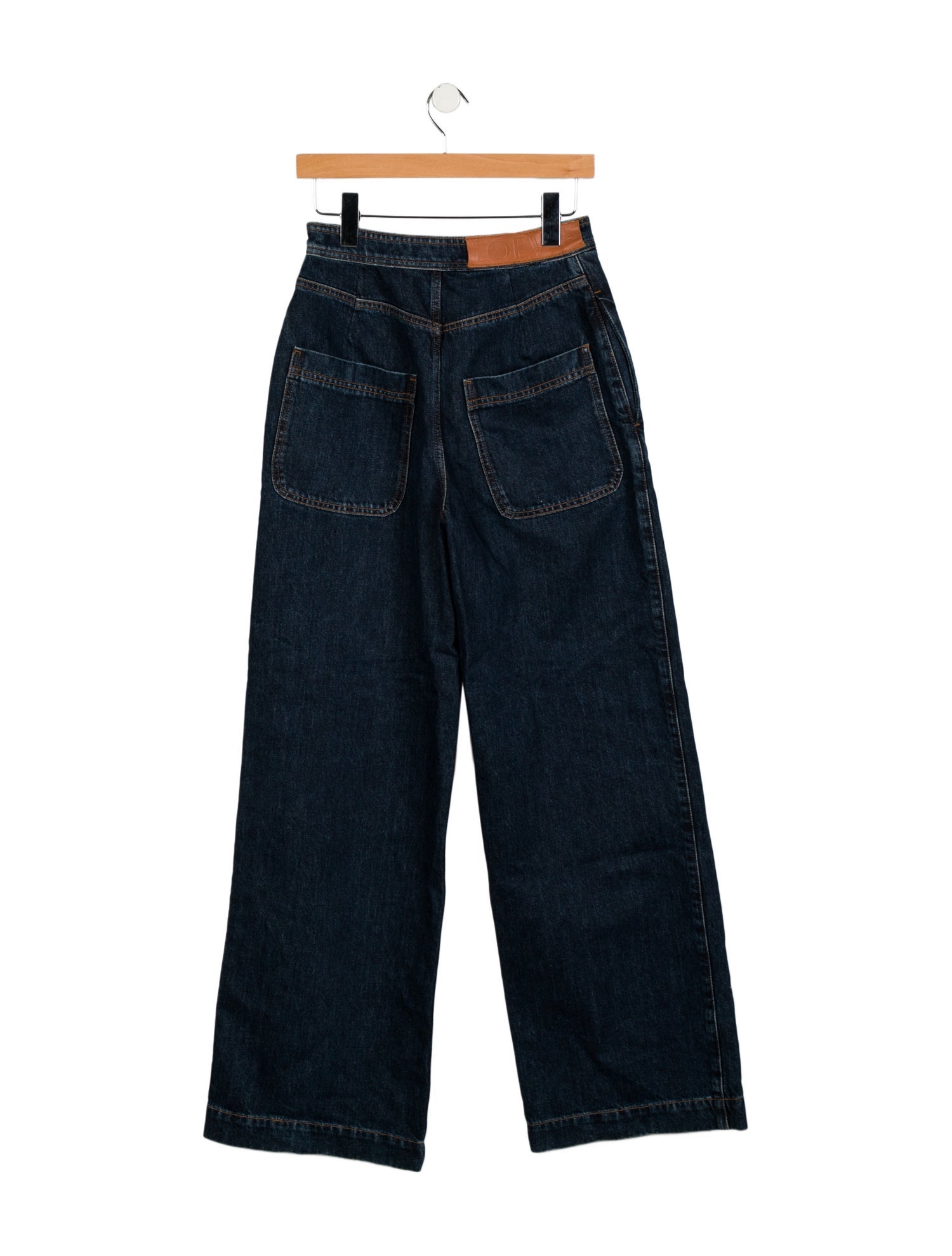 Loewe Mid-Rise Wide Leg Jeans