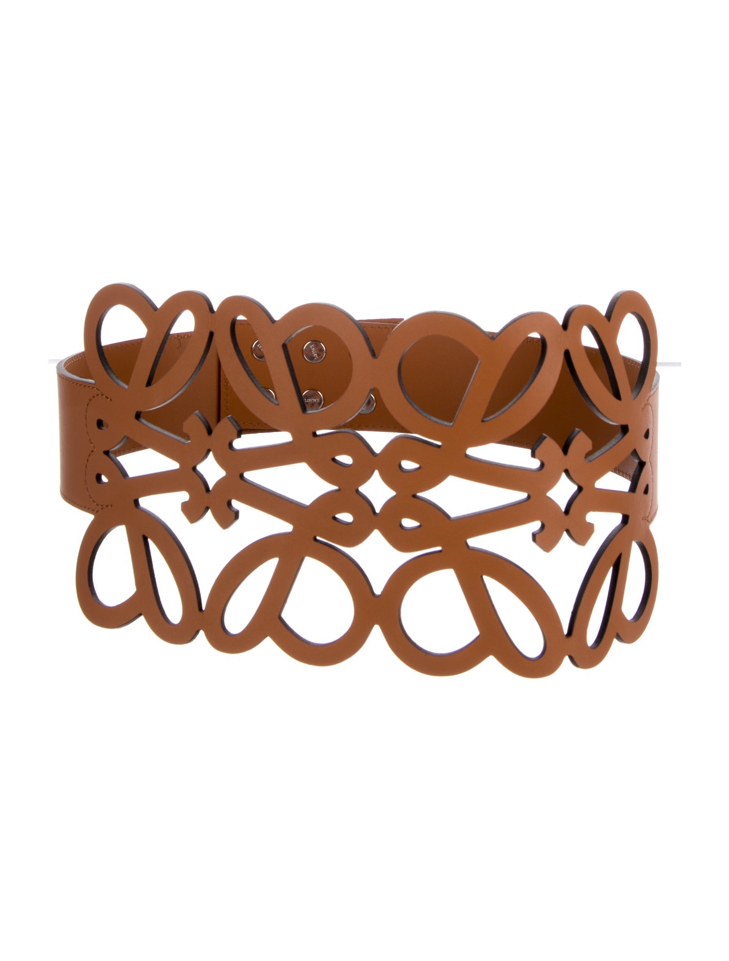 Loewe Wide Leather Waist Belt