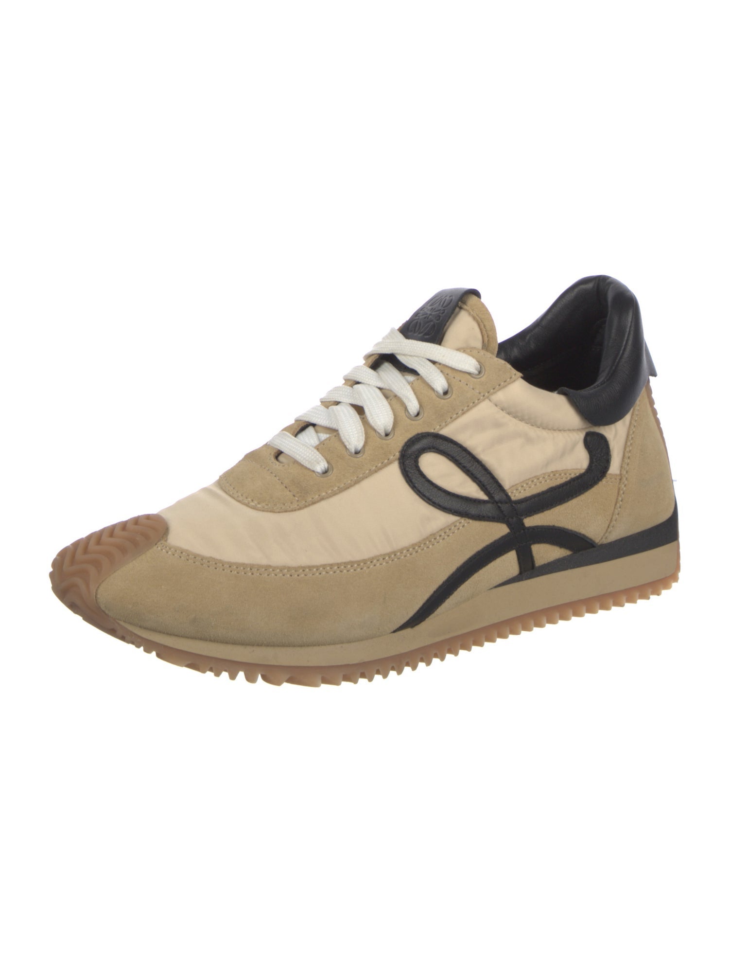 Loewe Suede Printed Sneakers