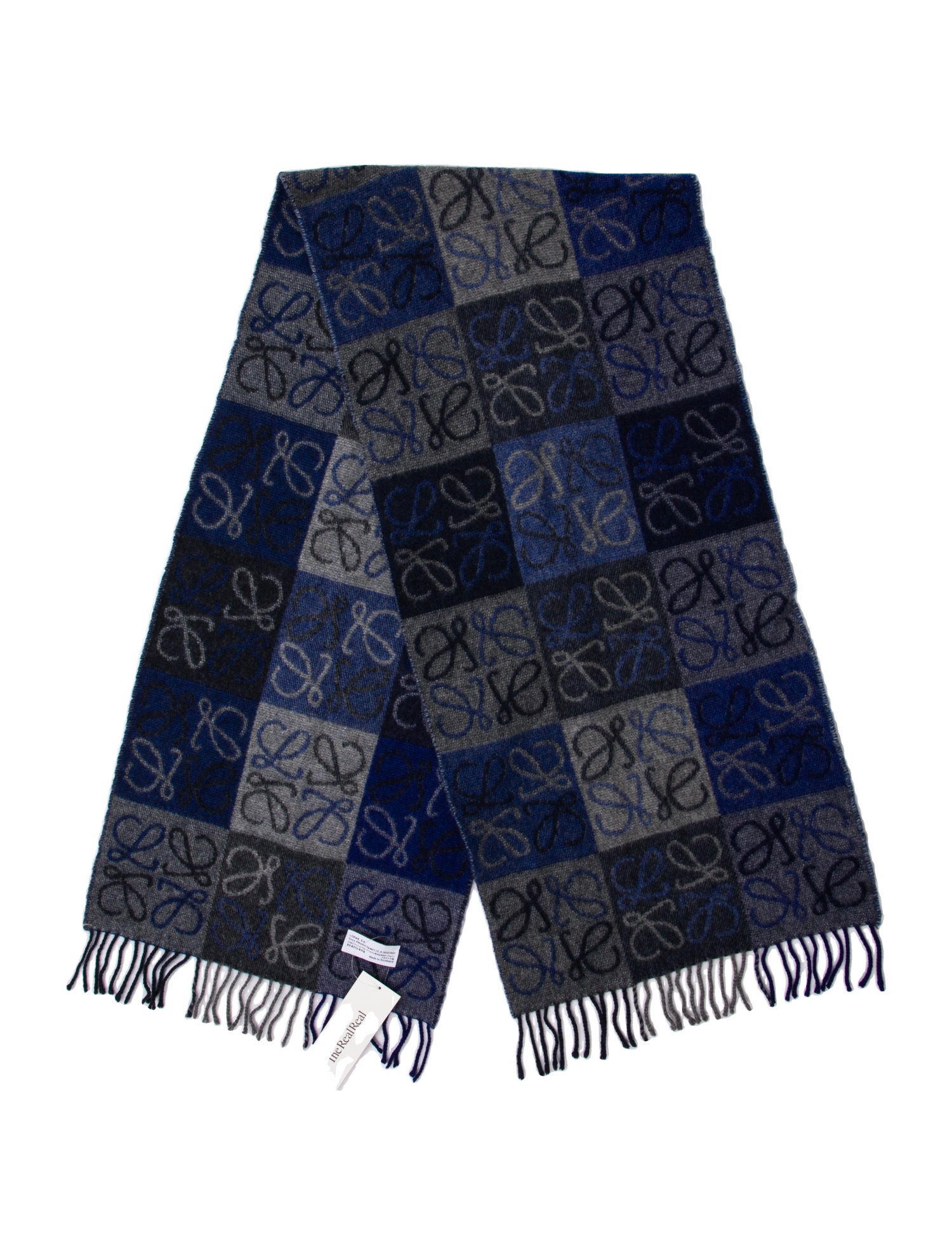 Loewe Wool Printed Scarf
