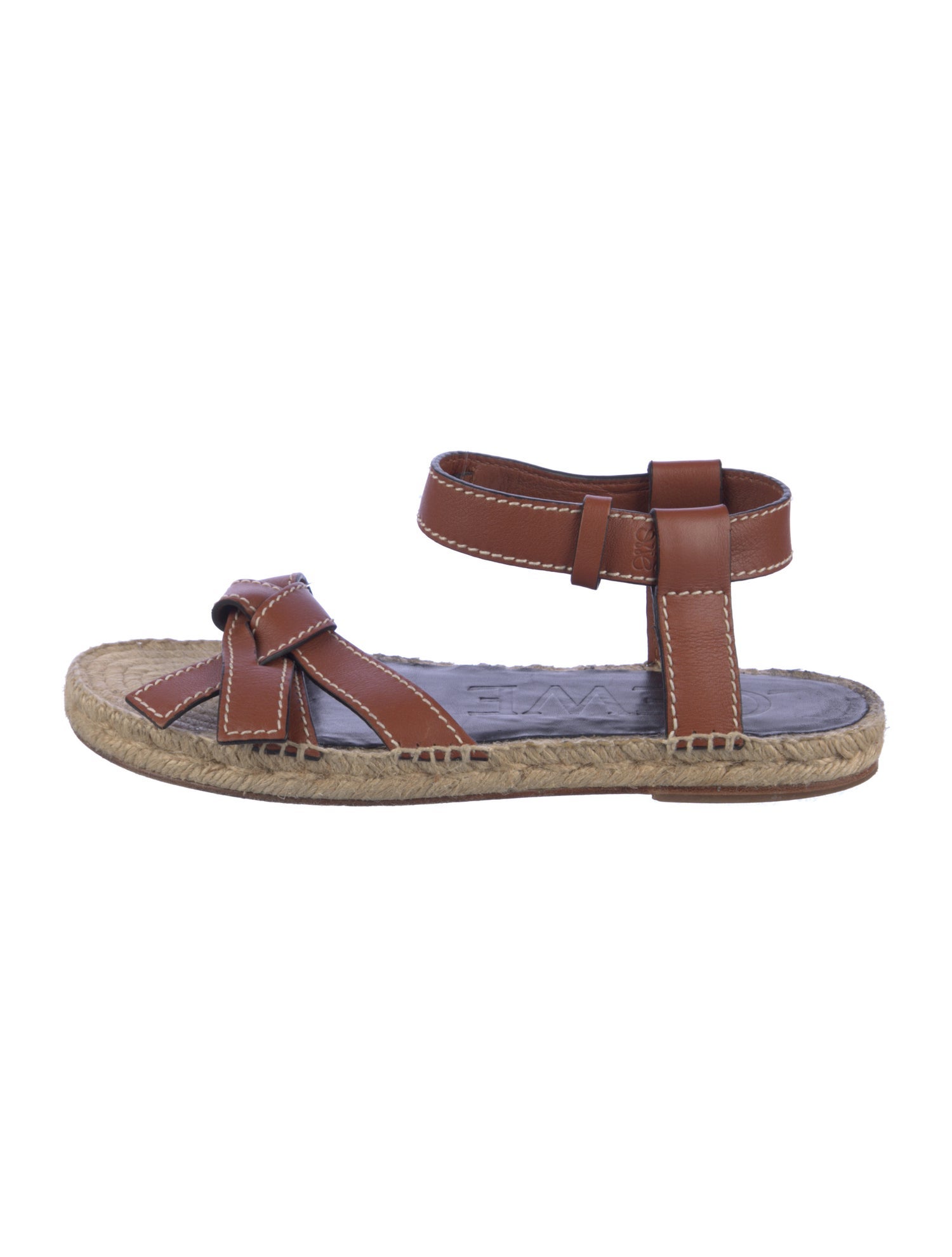 Loewe Leather Espadrilles