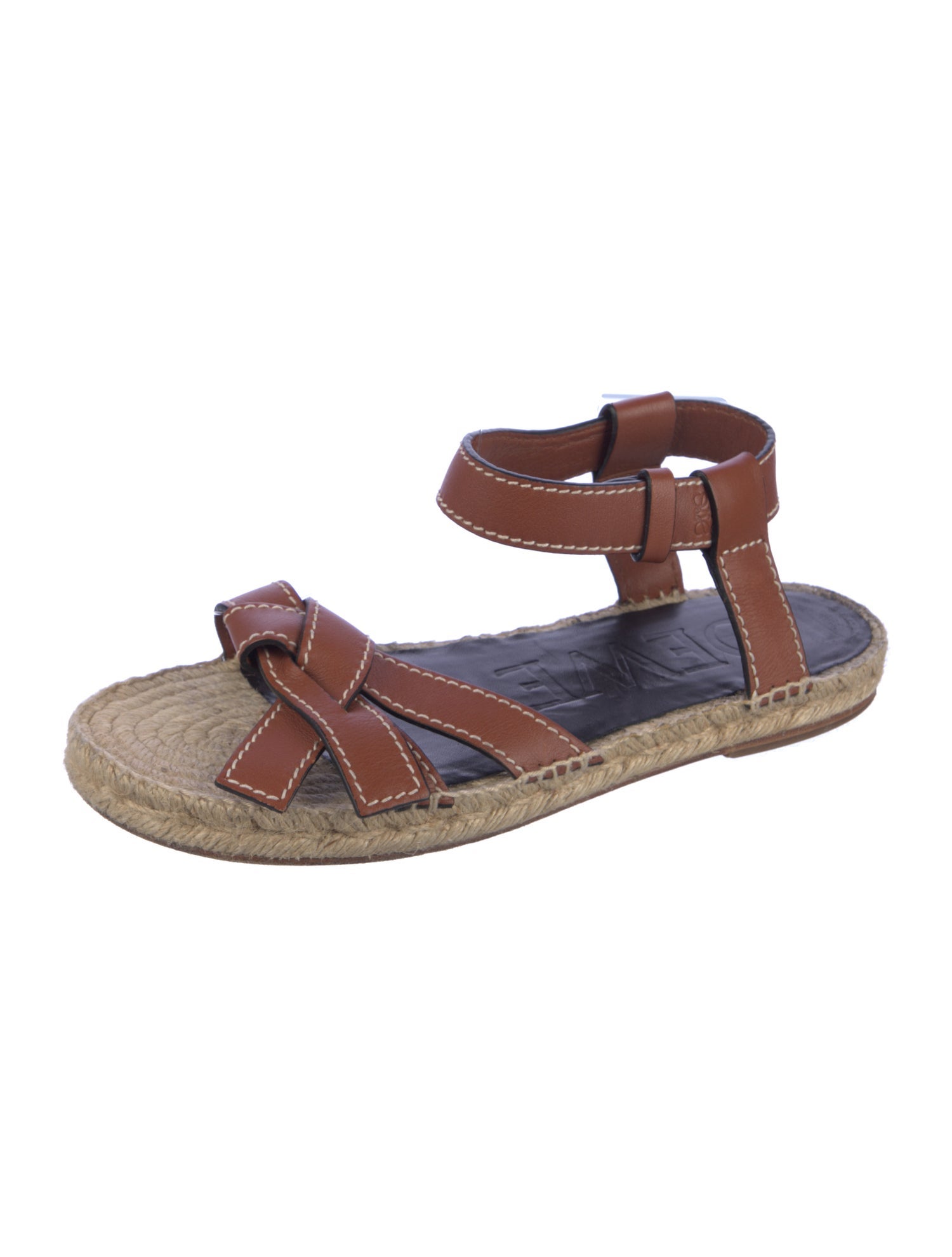 Loewe Leather Espadrilles