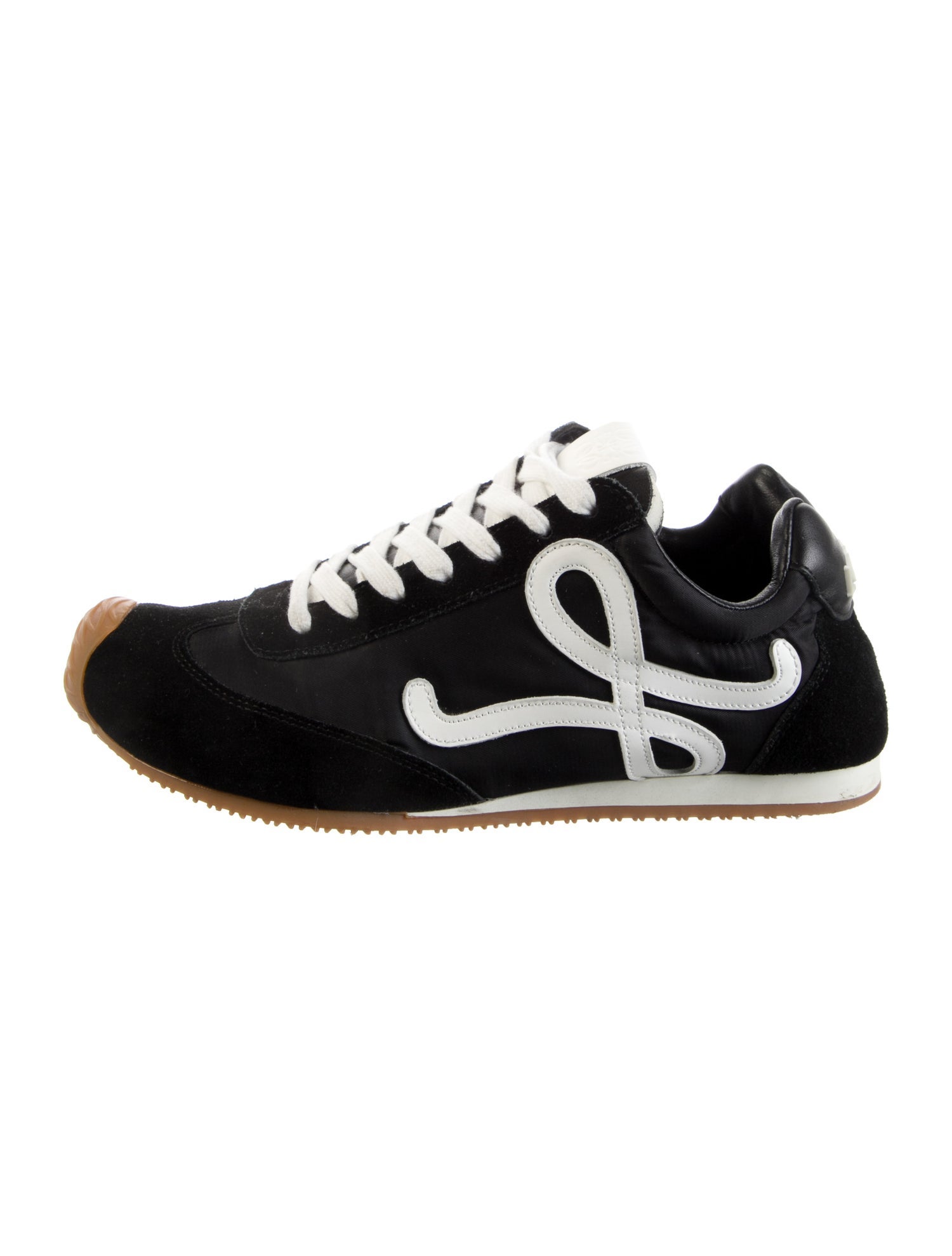Loewe Suede Printed Sneakers
