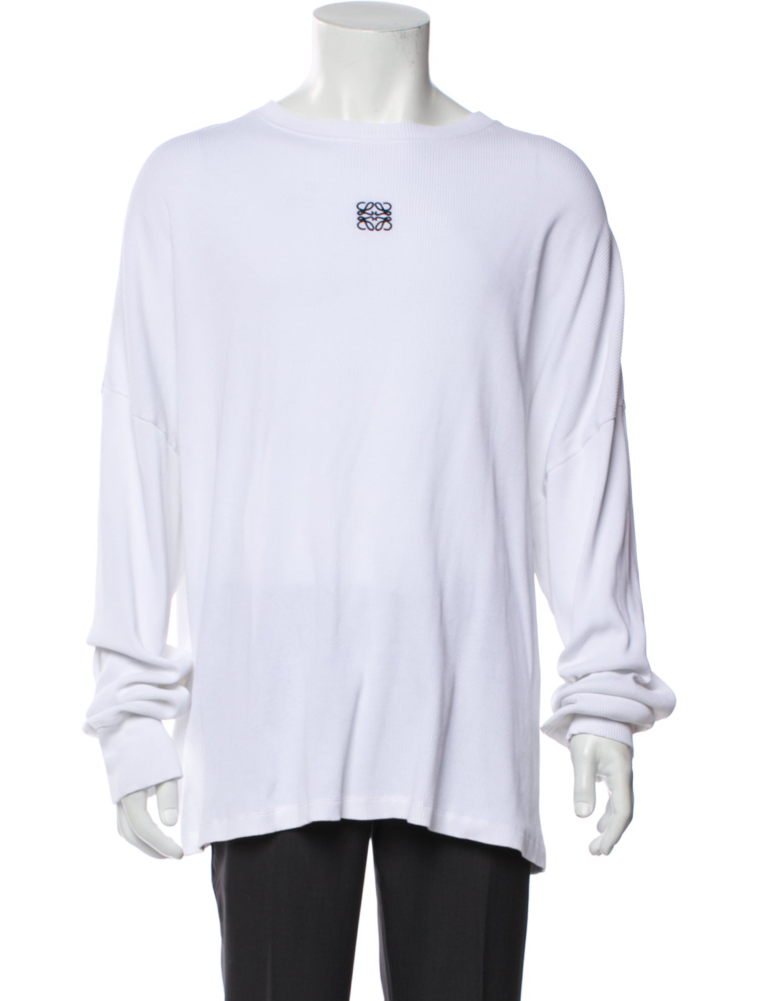 Loewe Signature Logo Anagram Graphic Print Pullover Pullover