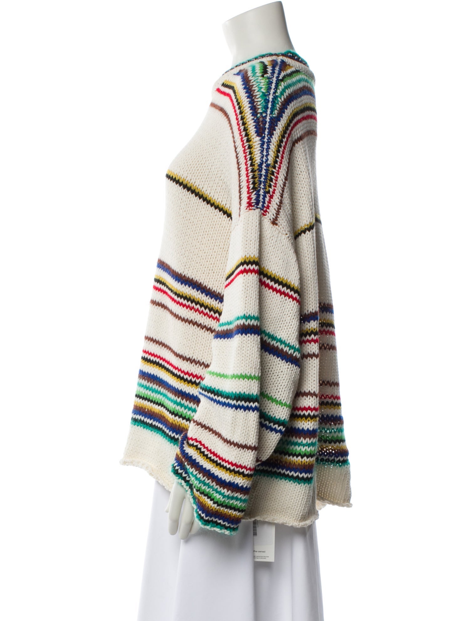 Loewe Paula's Ibiza Striped Crew Neck Sweater