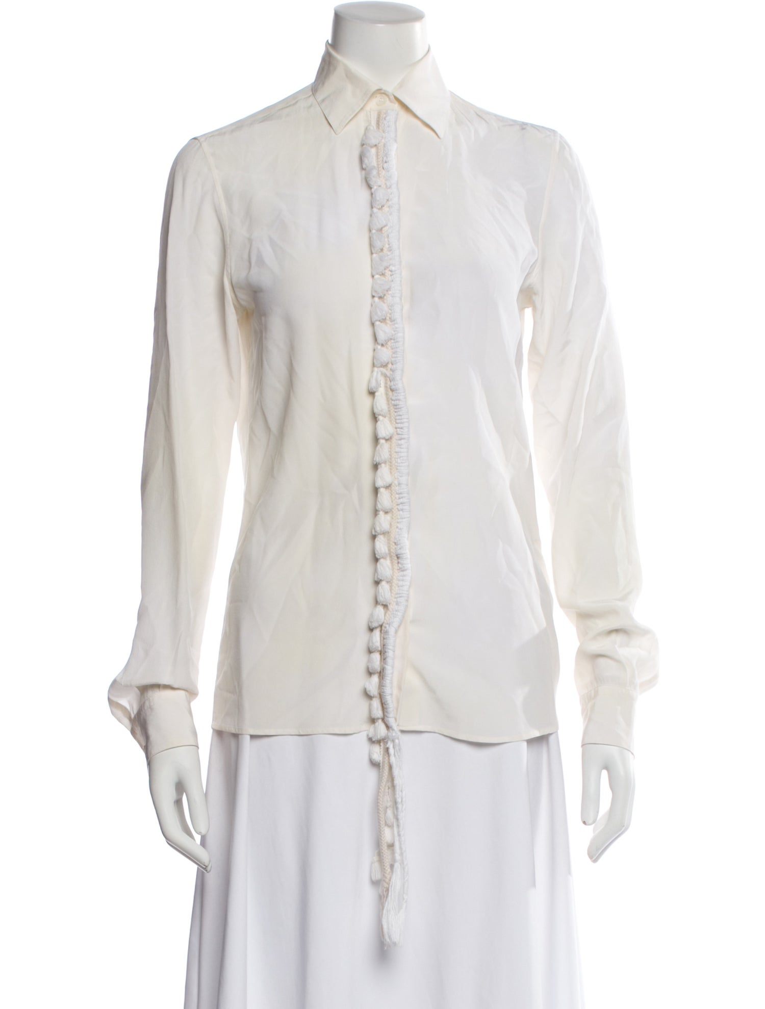 Loewe Silk Long Sleeve Blouse