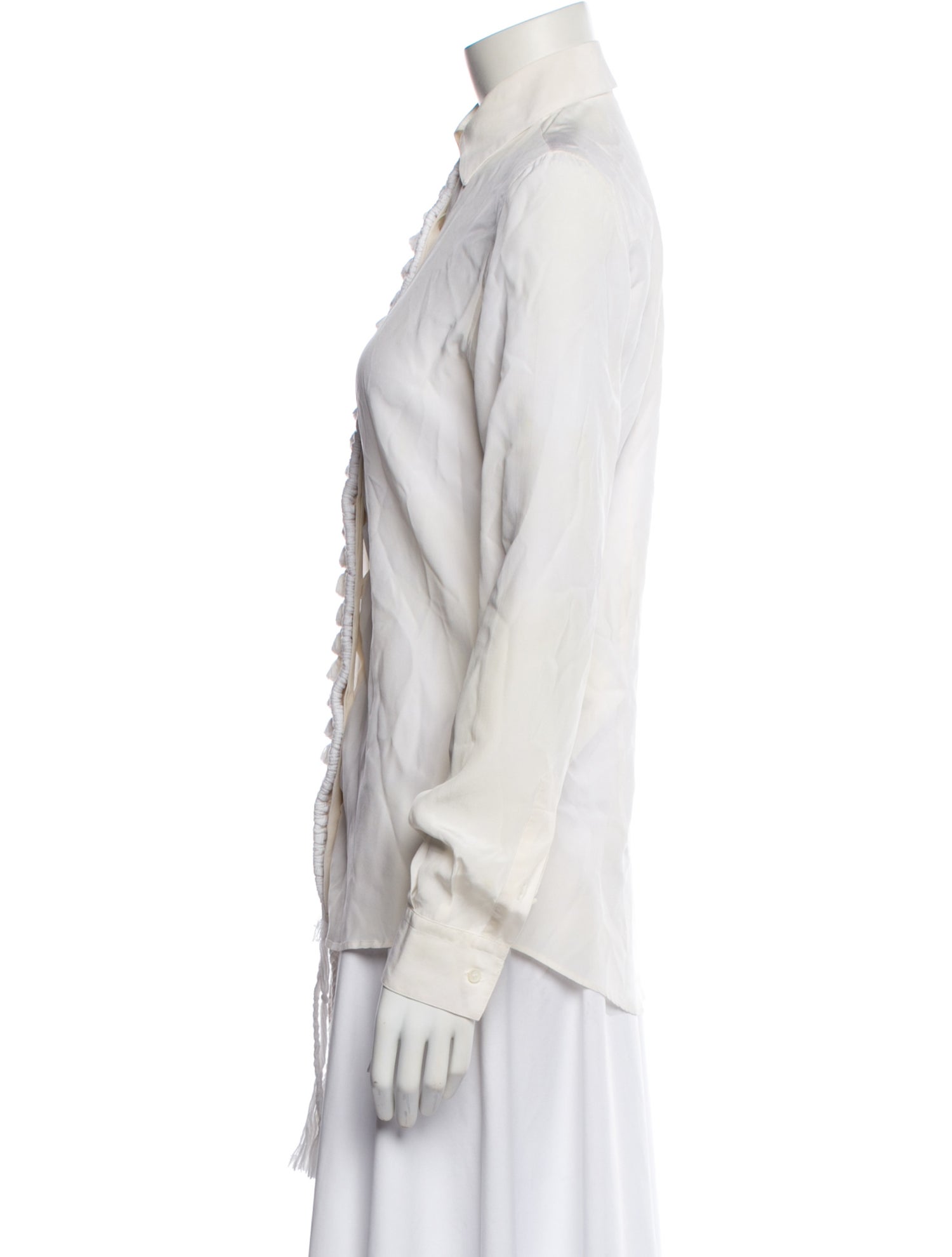 Loewe Silk Long Sleeve Blouse