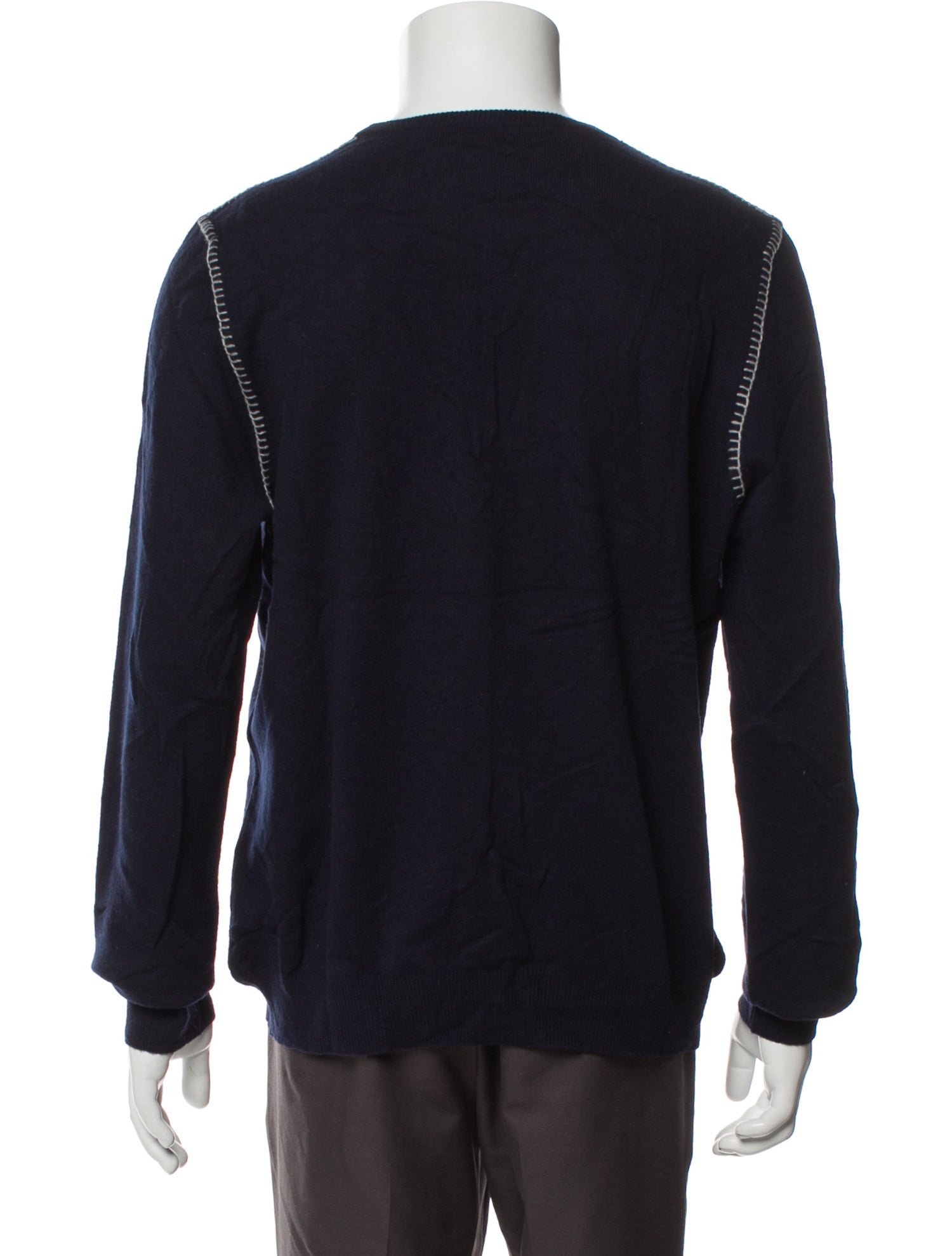 Wool Crew Neck Pullover