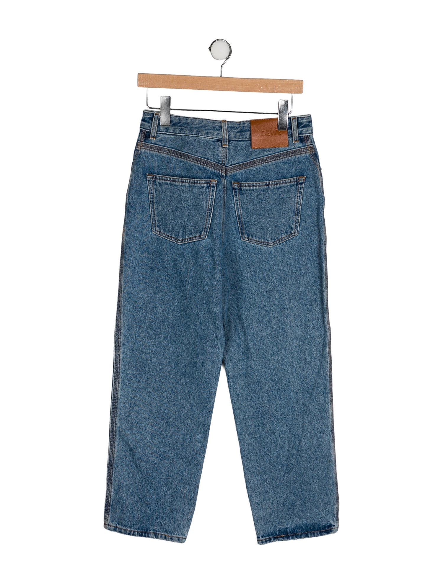 Loewe Anagram Wide Leg Jeans
