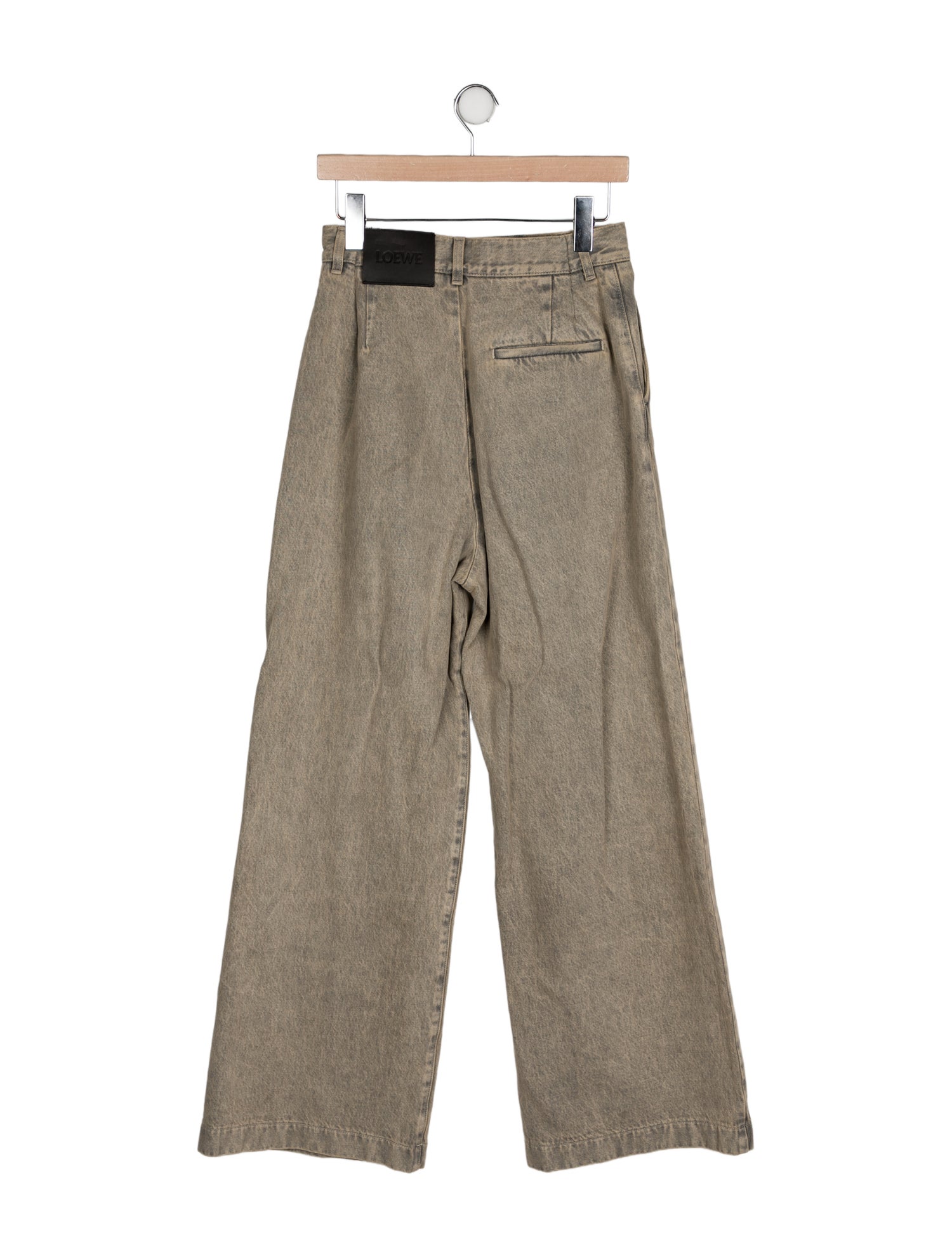 Loewe High-Rise Wide Leg Jeans